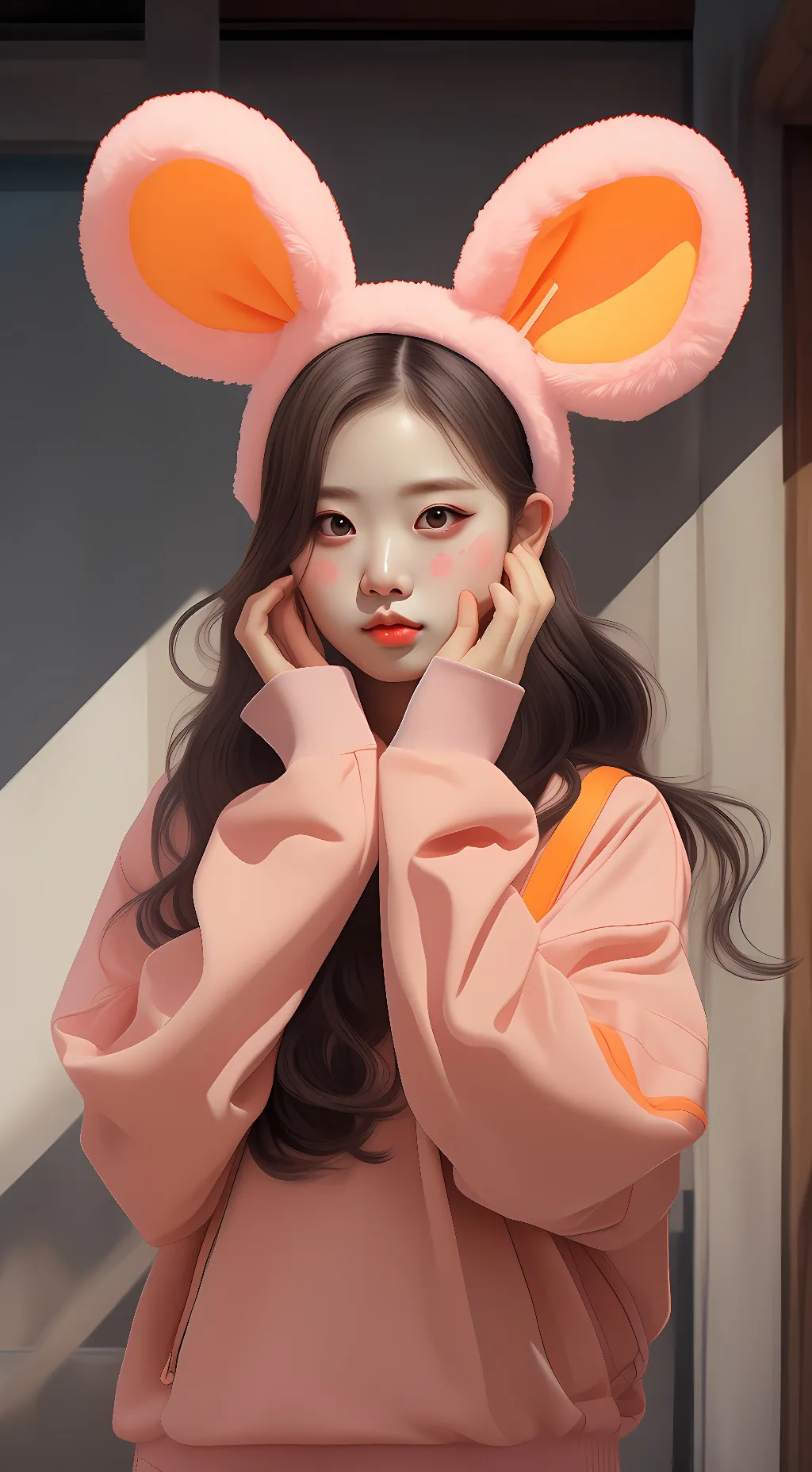 ai character: lily background