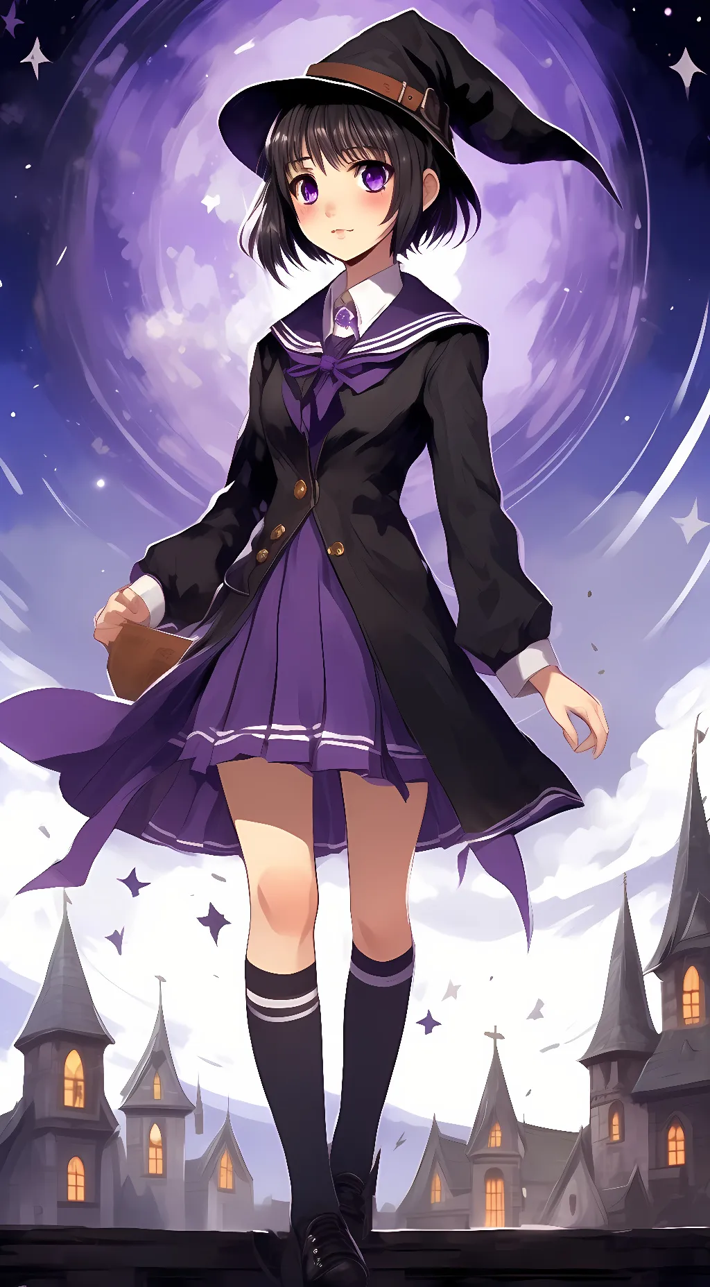 ai character: Yukari Sendo background