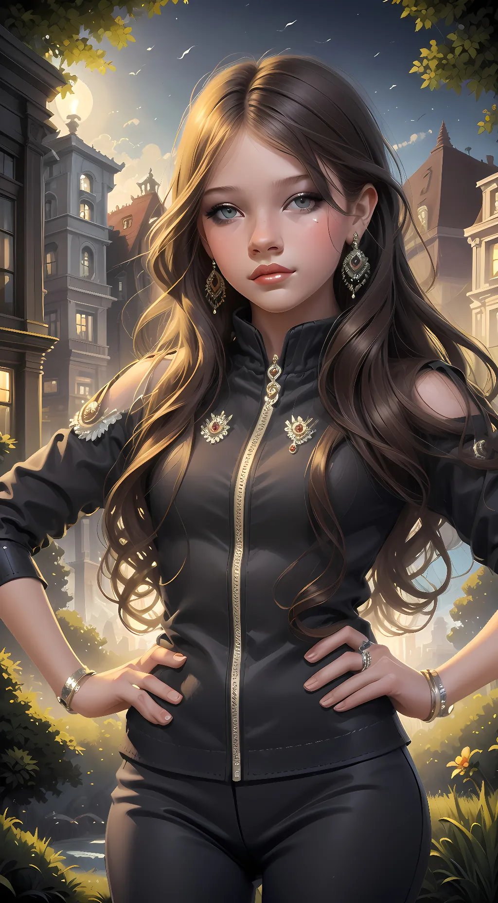 ai character: Charlotte background