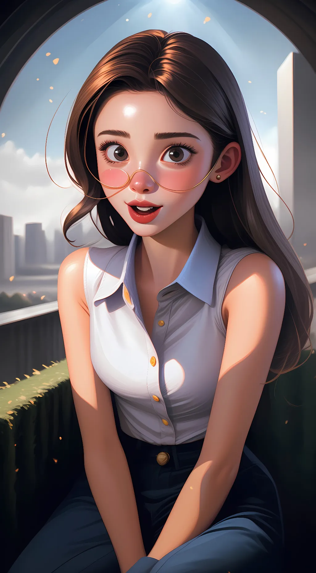 ai character: Mara background