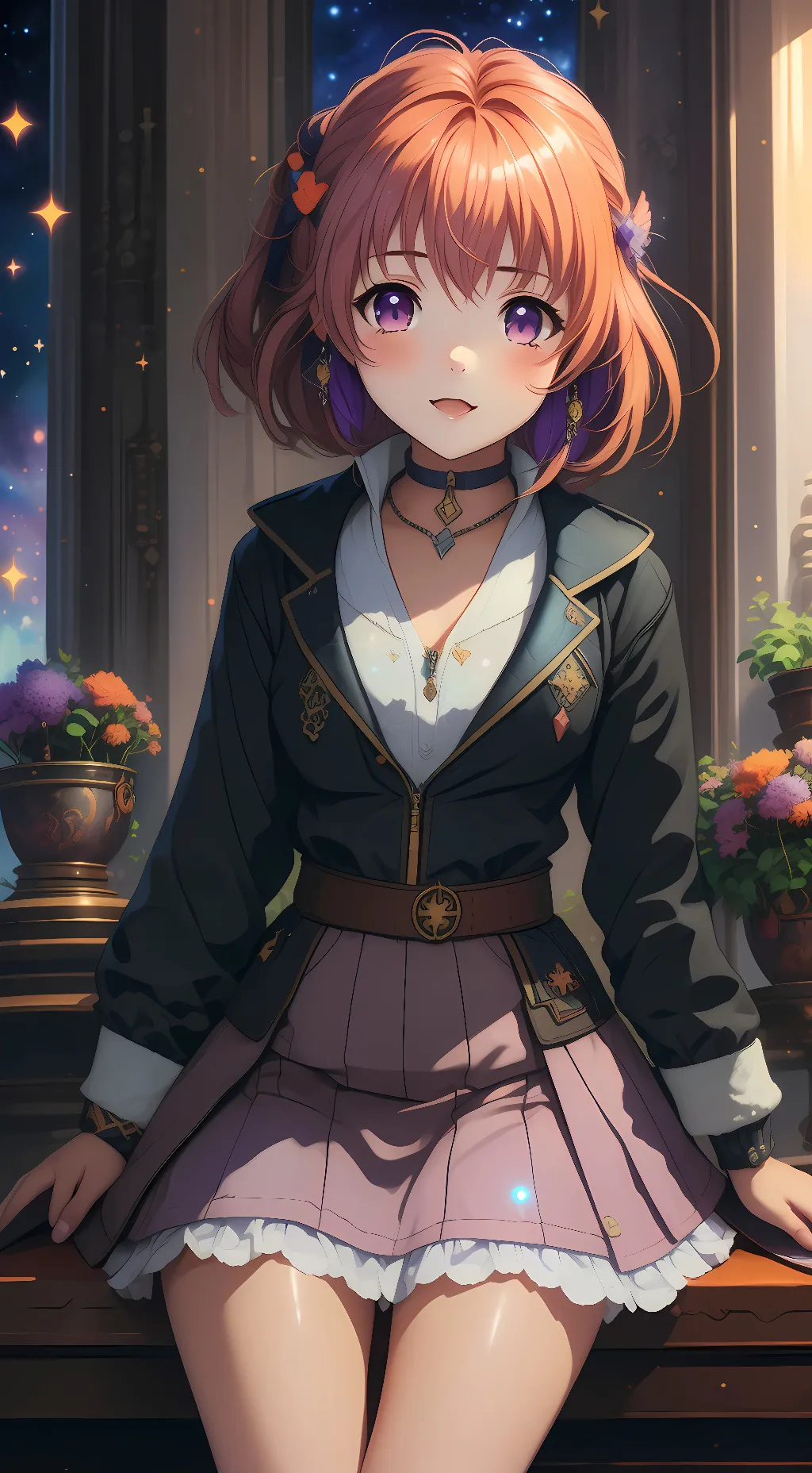 ai character: Scarlett background