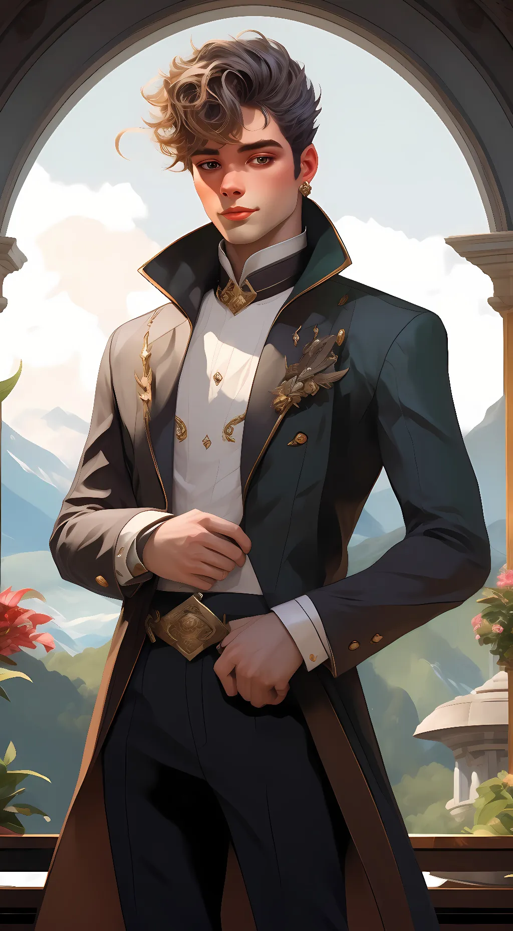 ai character: Sam  background