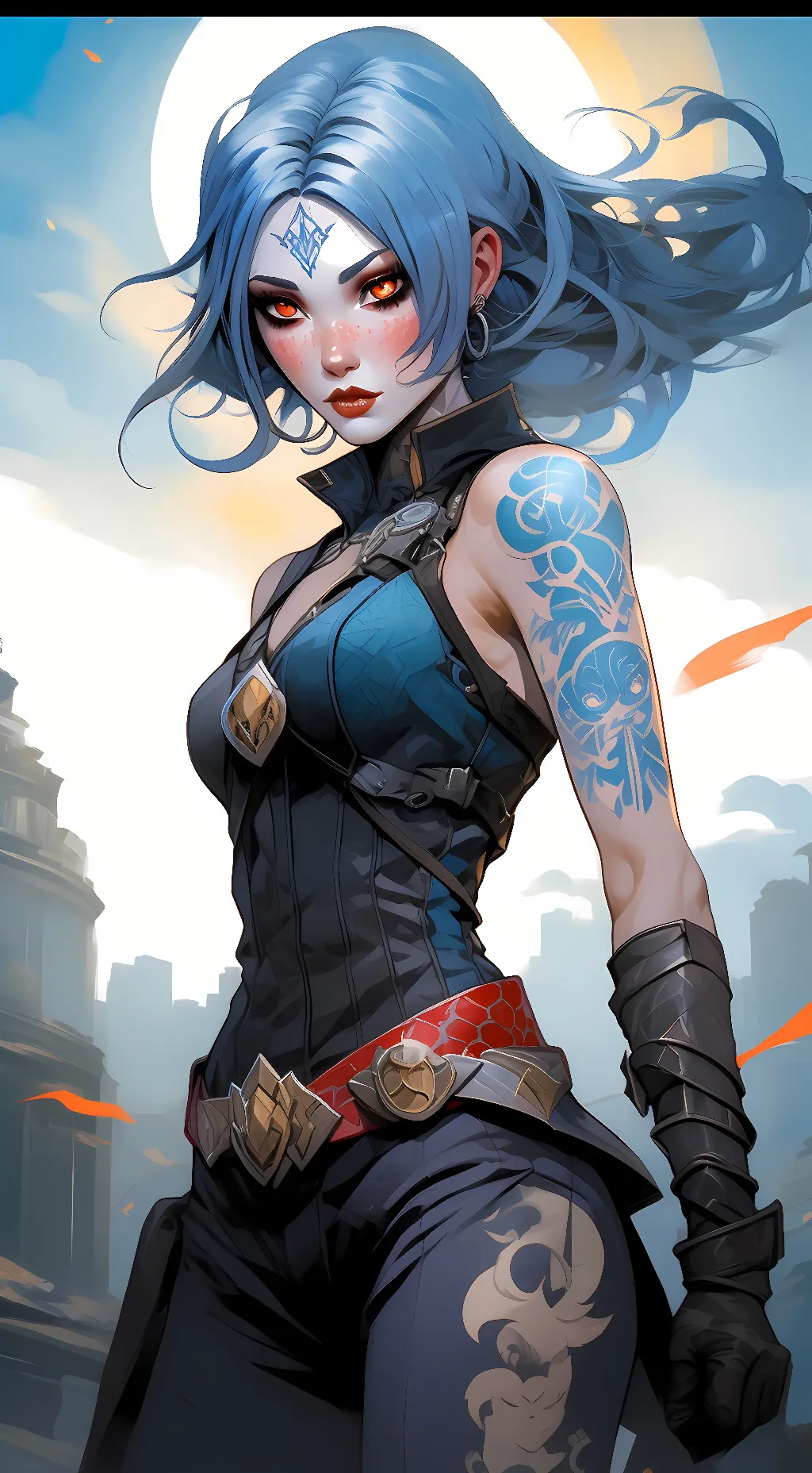 ai character: Maya (Borderlands) background