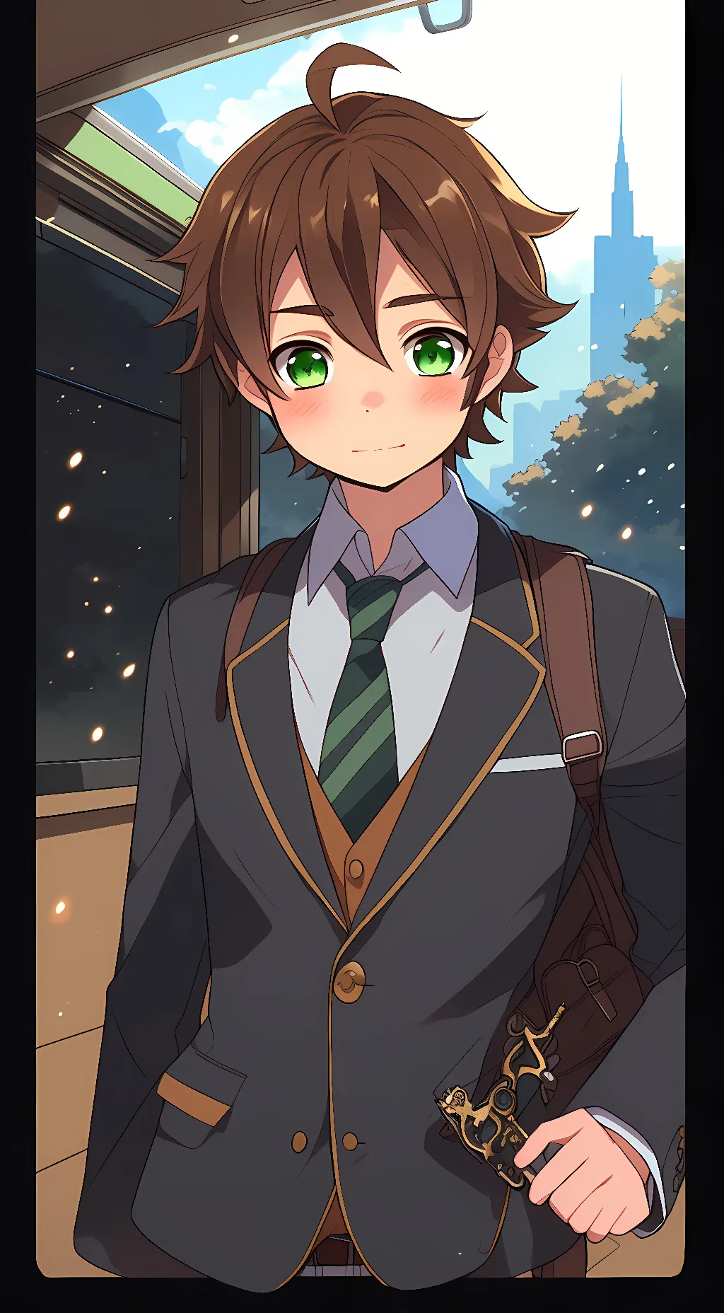 ai character: Tokio background