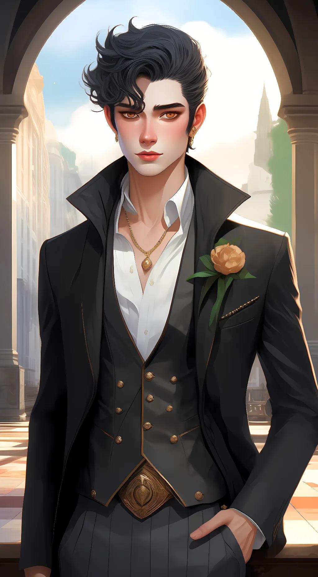 ai character: Paul background