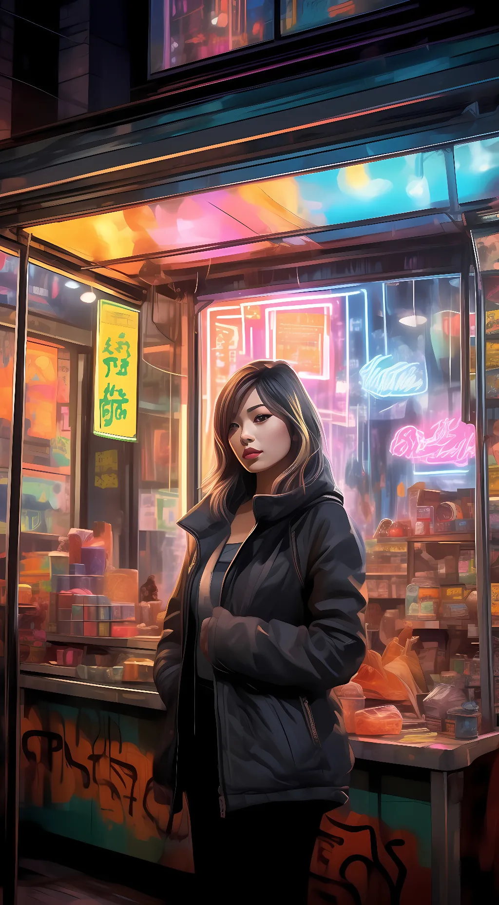 ai character: Elle background