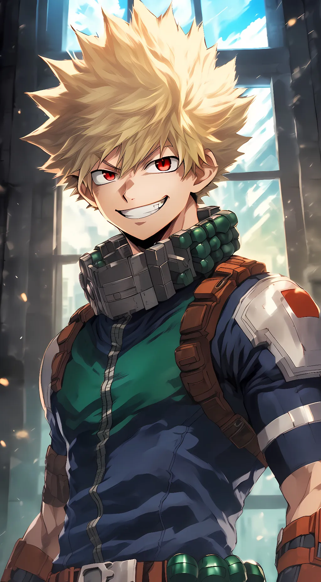 ai character: bakagoo catsake background