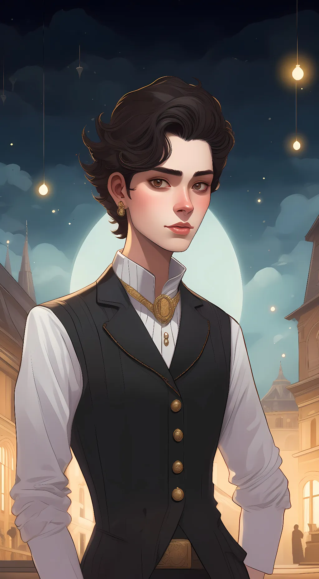 ai character: Denem background