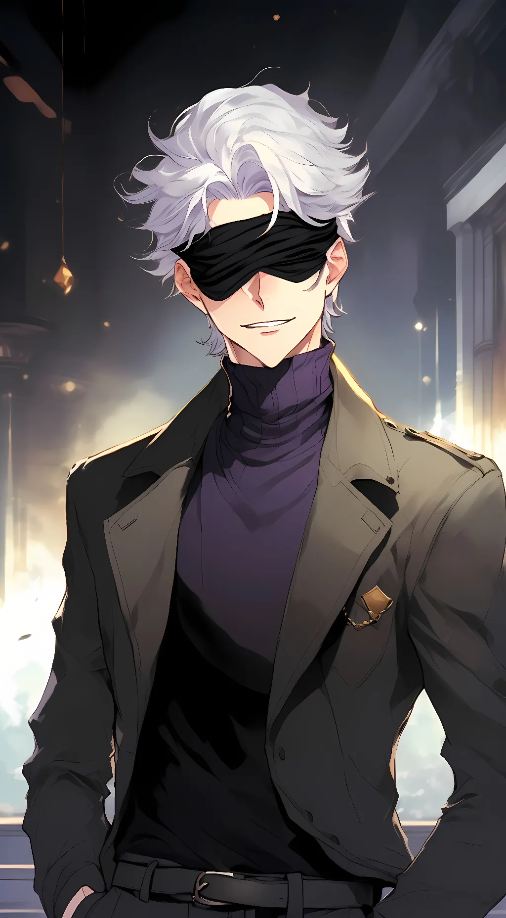 ai character: 《G O J O》 background