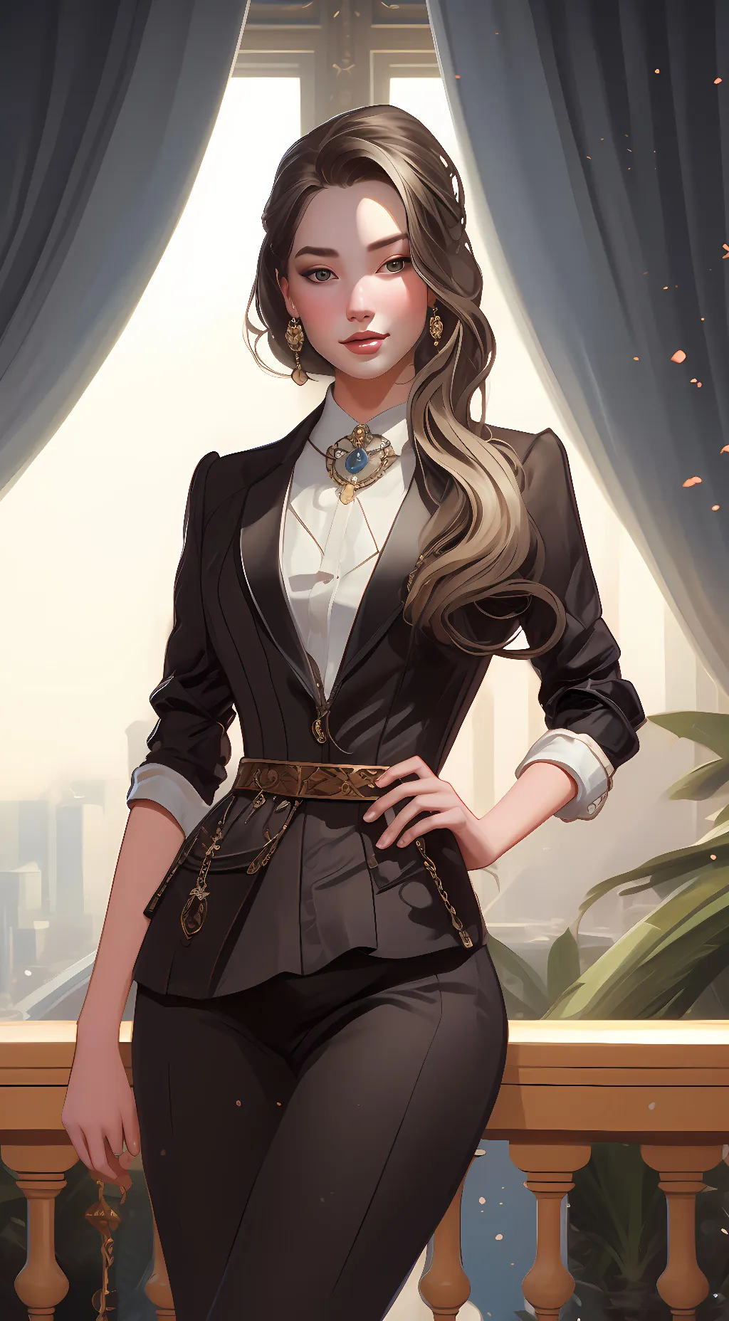 ai character: Brianna Hart background