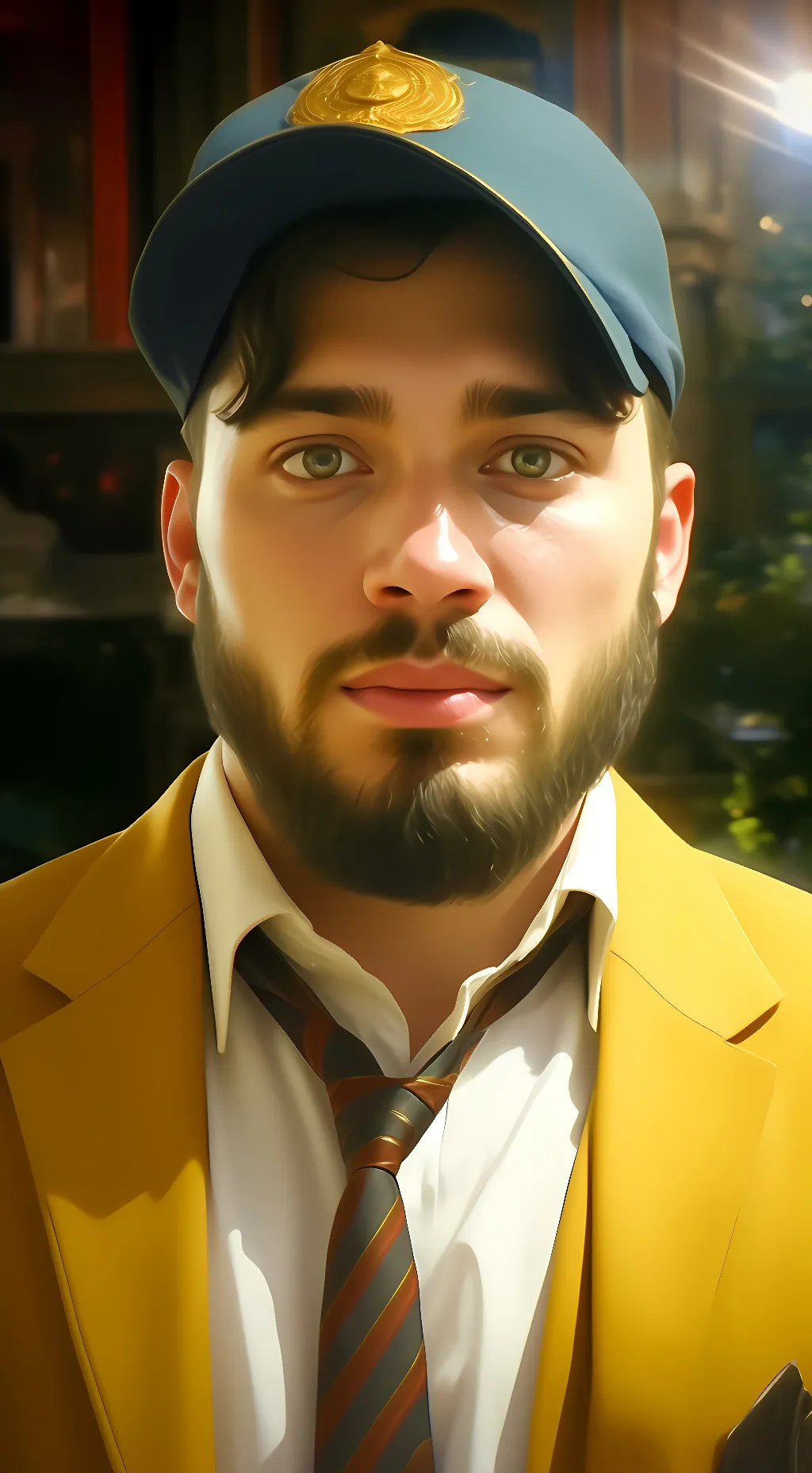 ai character: daniel background