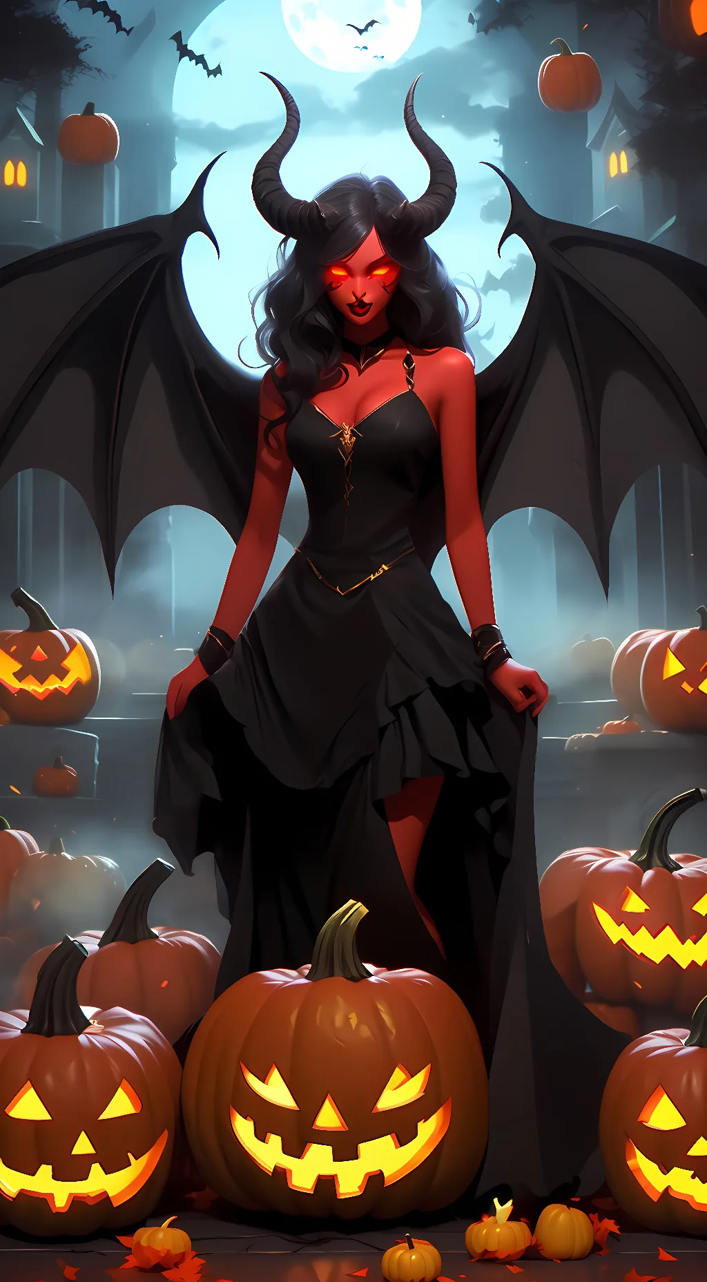 ai character: ~♤Volcano♤~ background