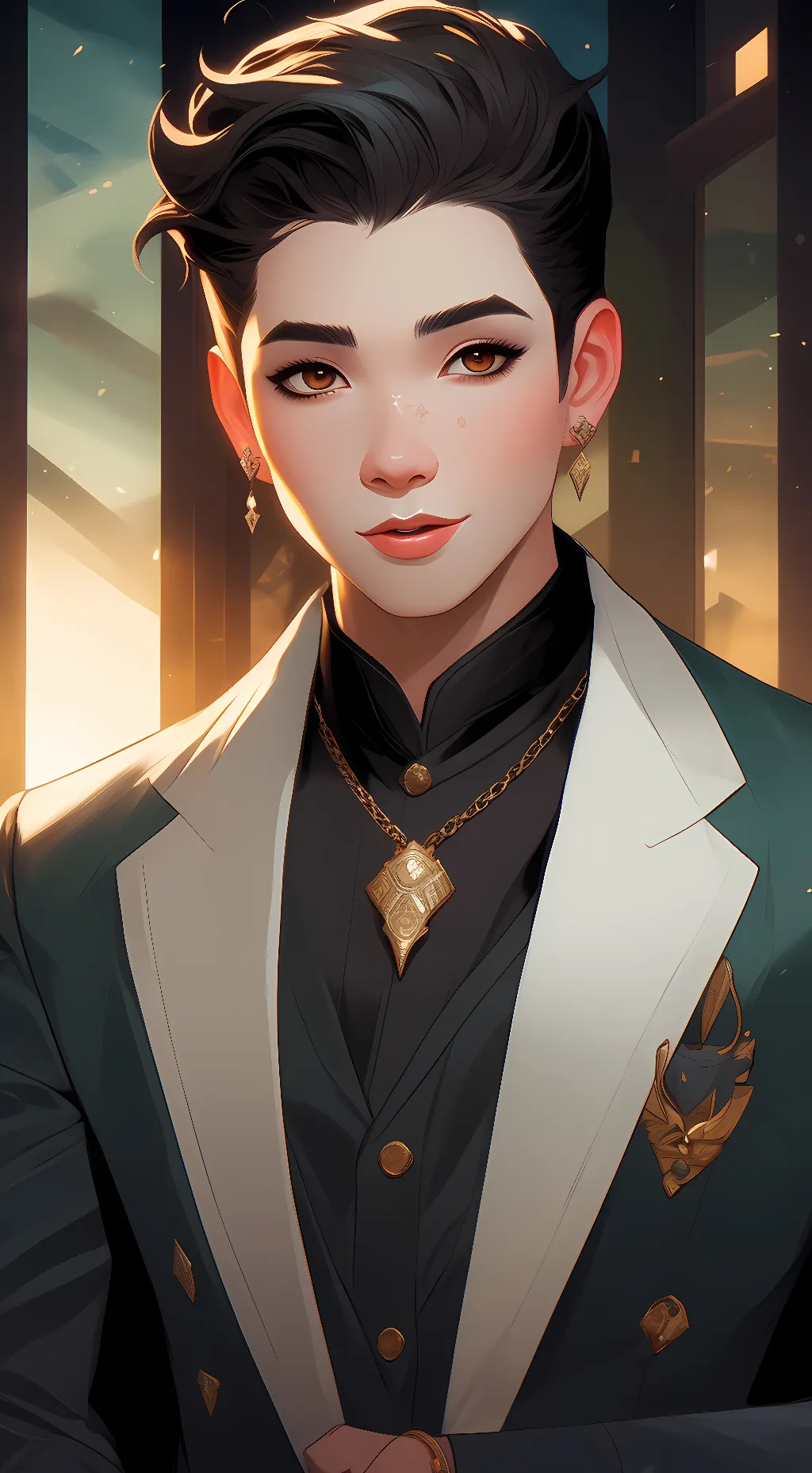 ai character: nick  background