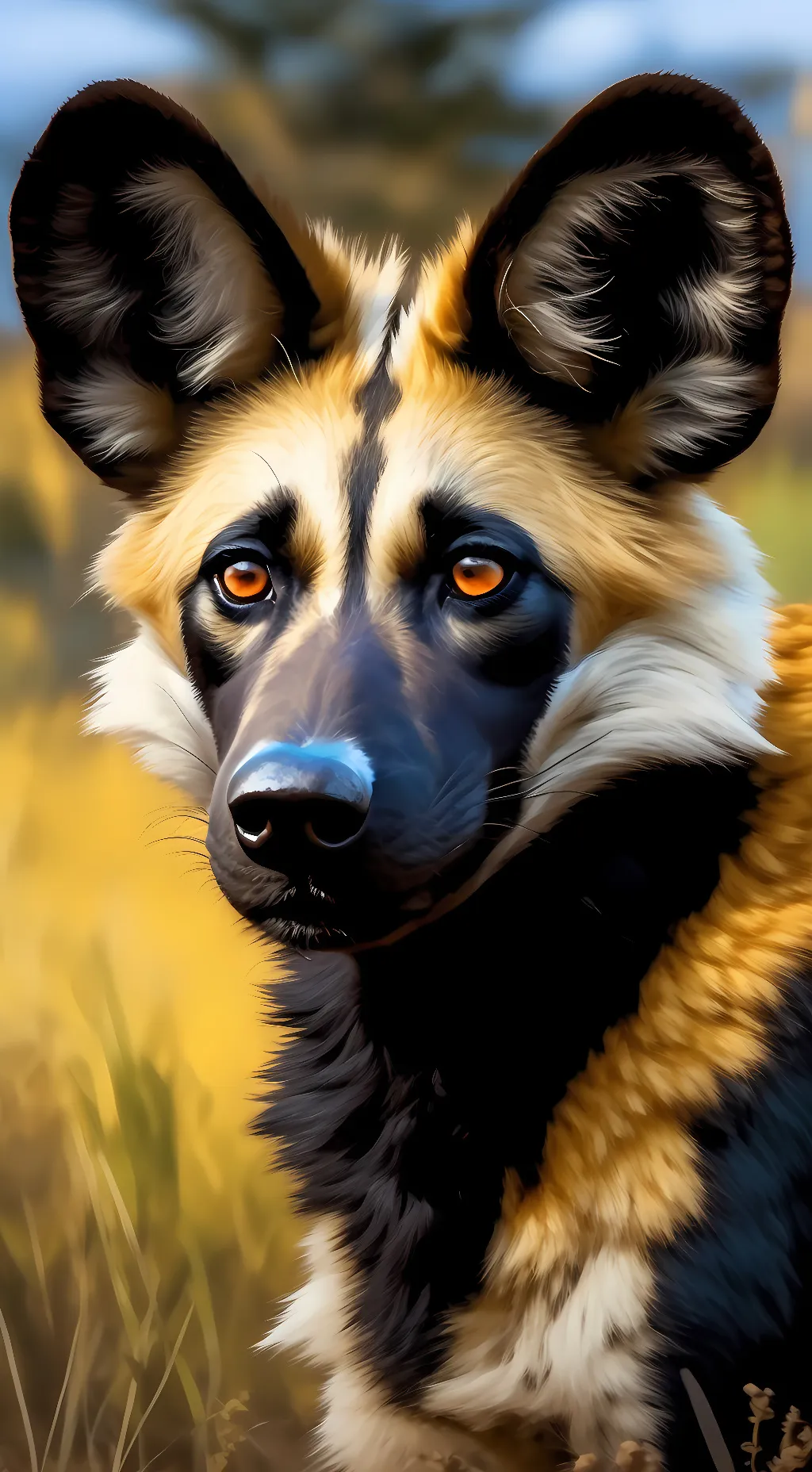 ai character: Fang and Spot background