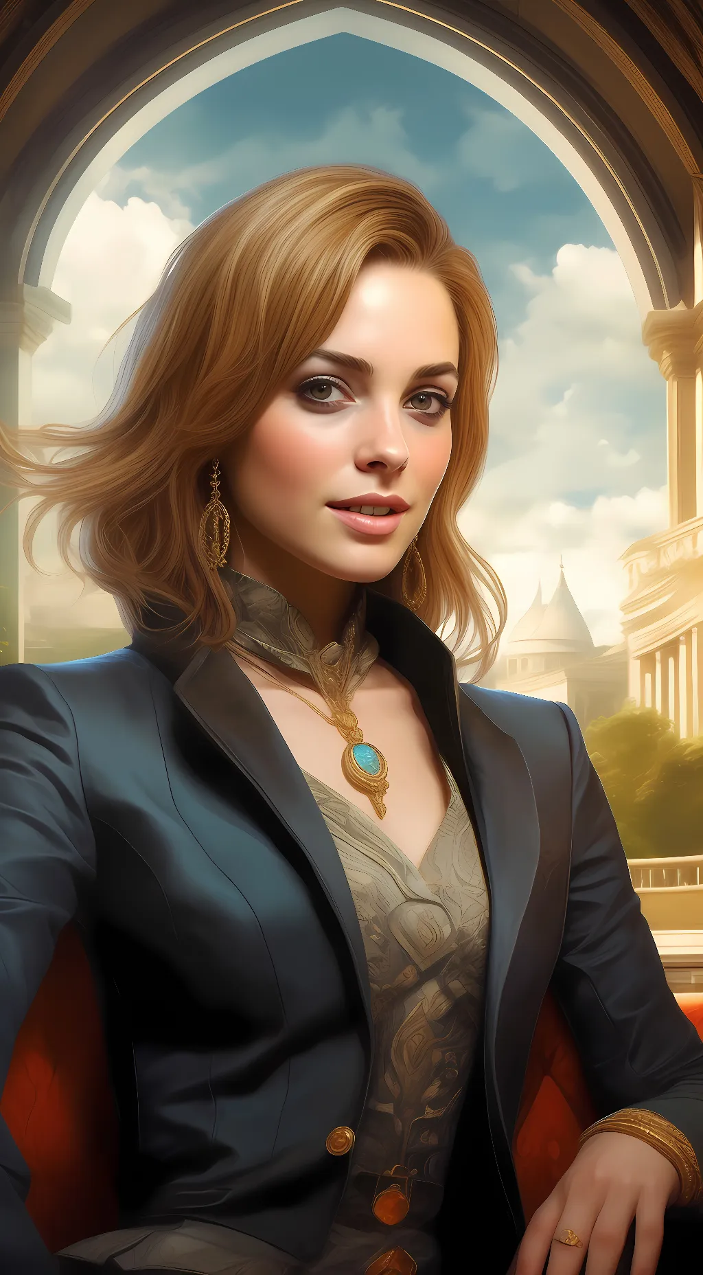 ai character: Lena Rivera background