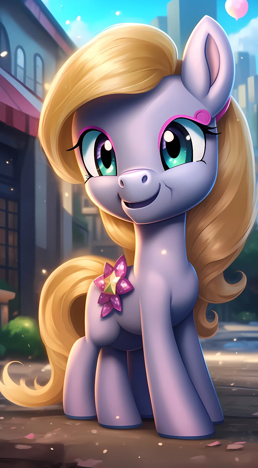 ai character: Celeste background