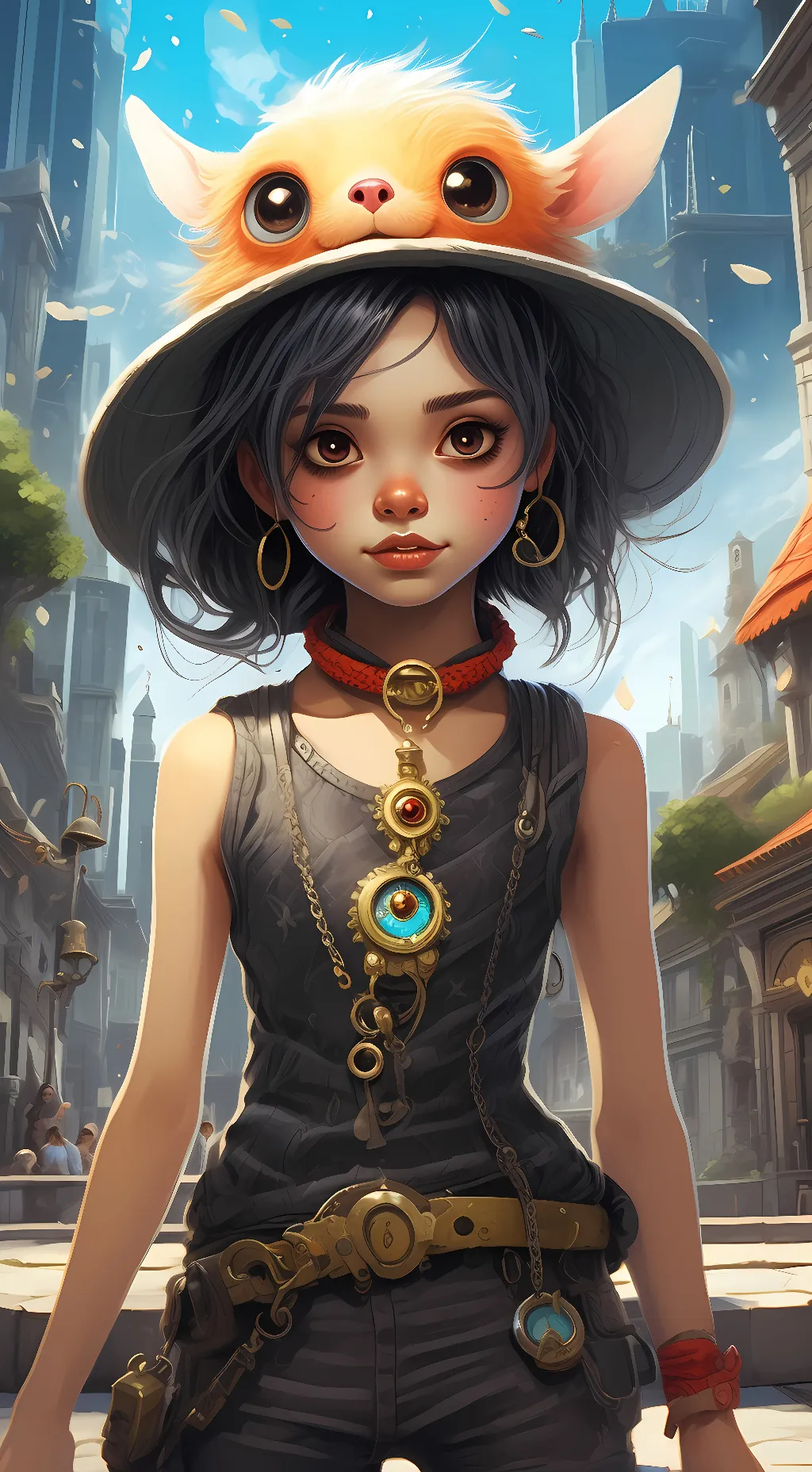 ai character: Tamia background