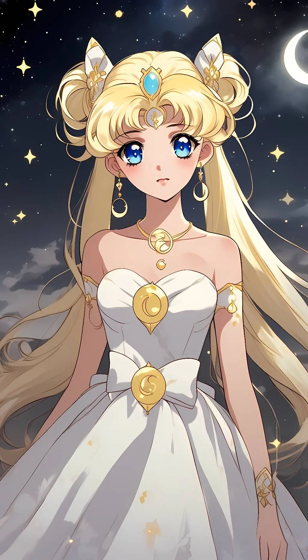 ai character: Princess Serenity background