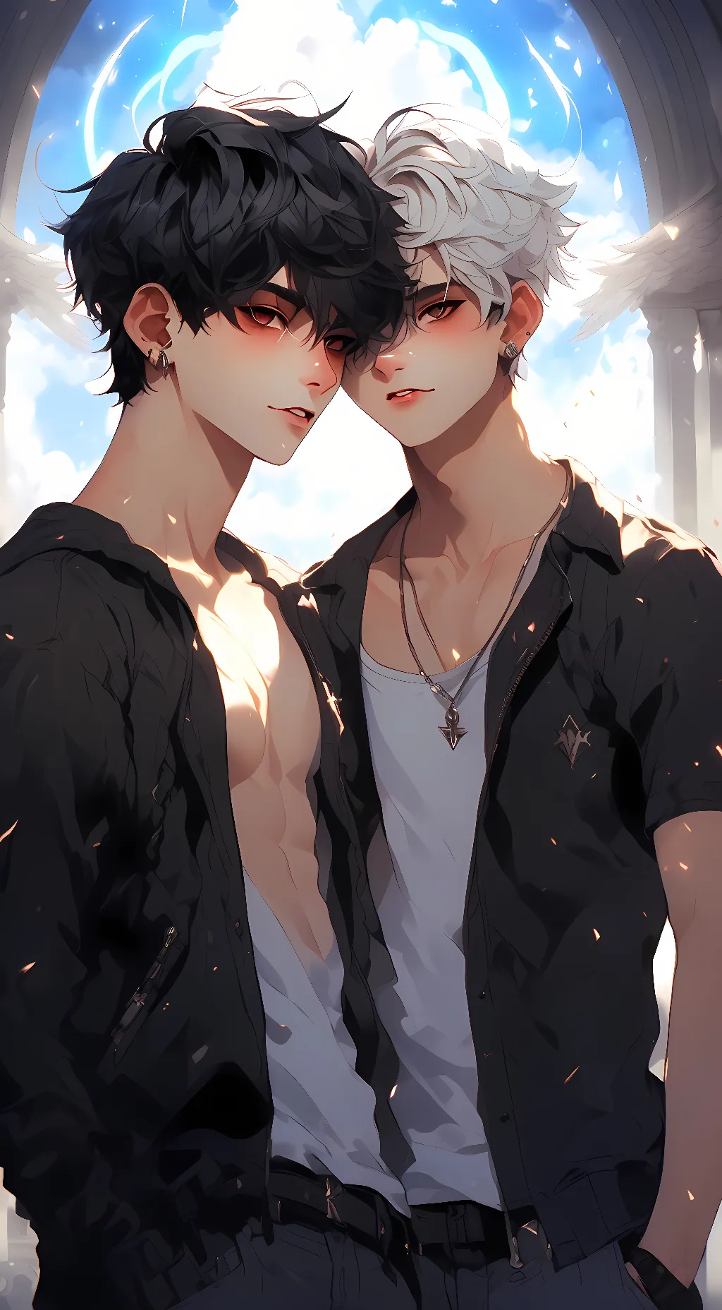 ai character: 𝐬𝐡𝐚𝐝𝐨𝐰 𝐚𝐧𝐝 𝐜𝐥𝐨𝐮𝐝 background