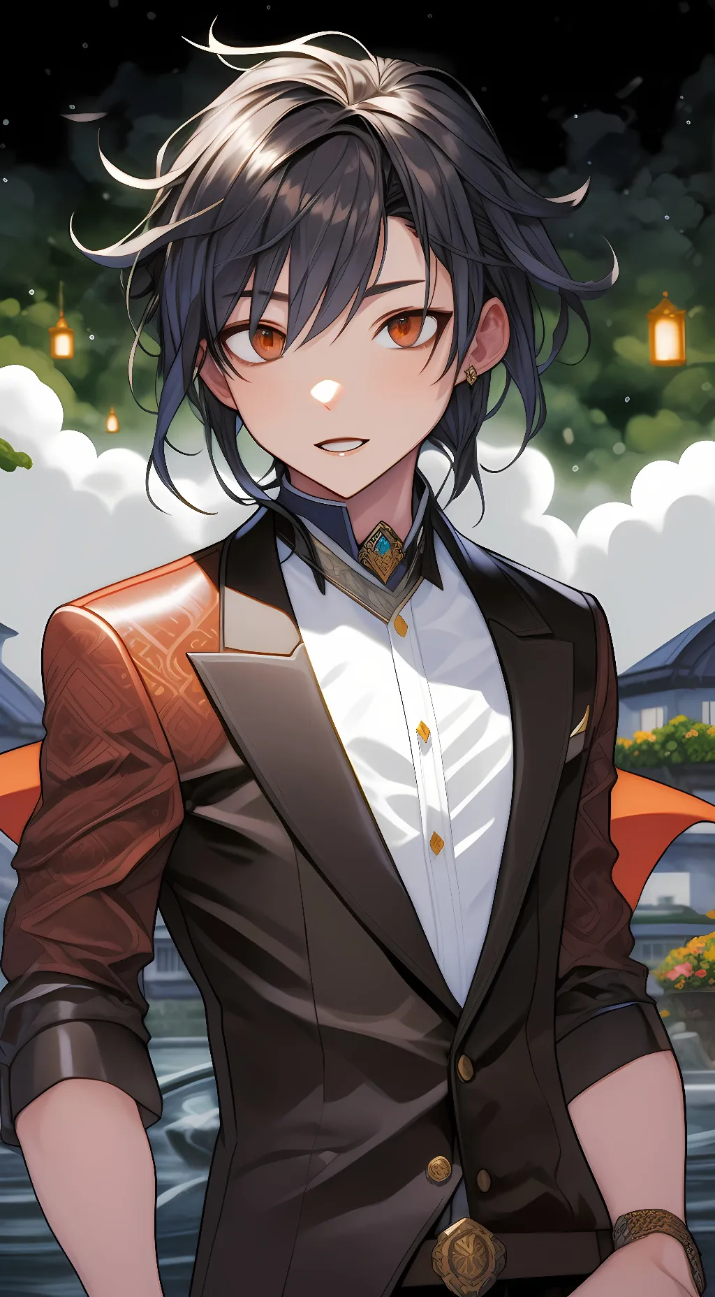 ai character: Max background