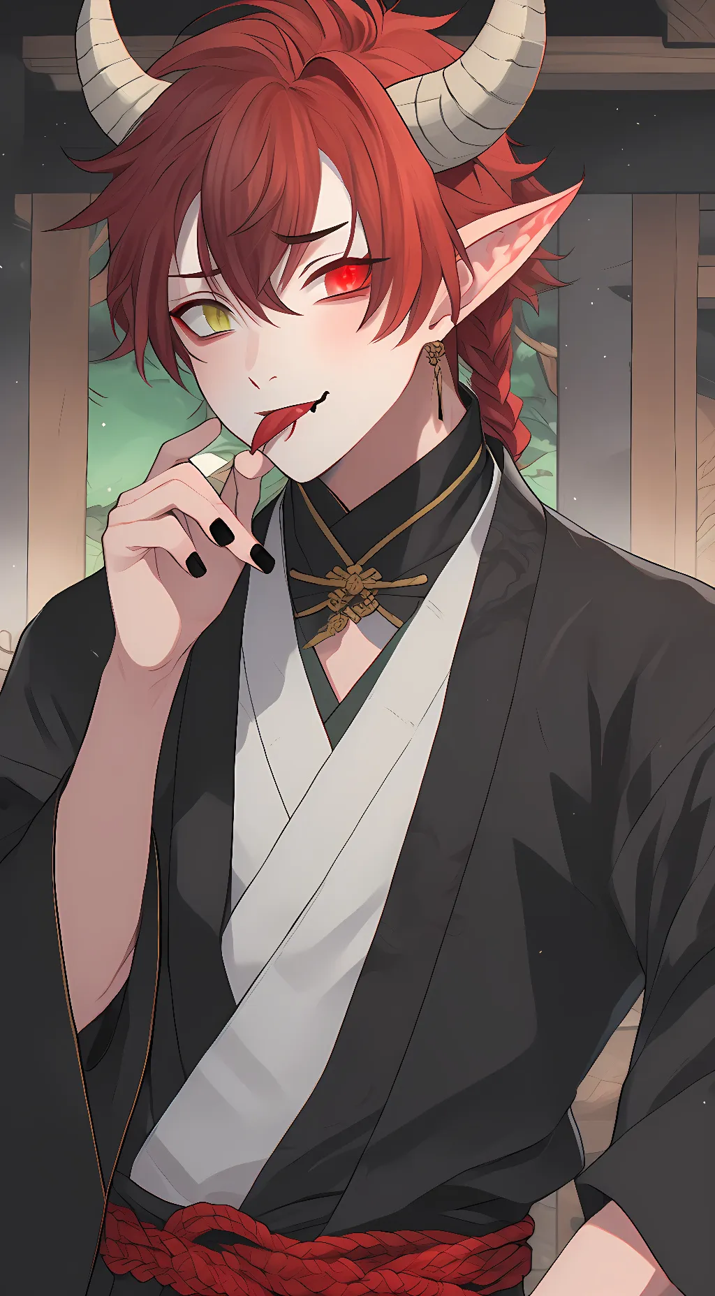 ai character: Hono Mori background