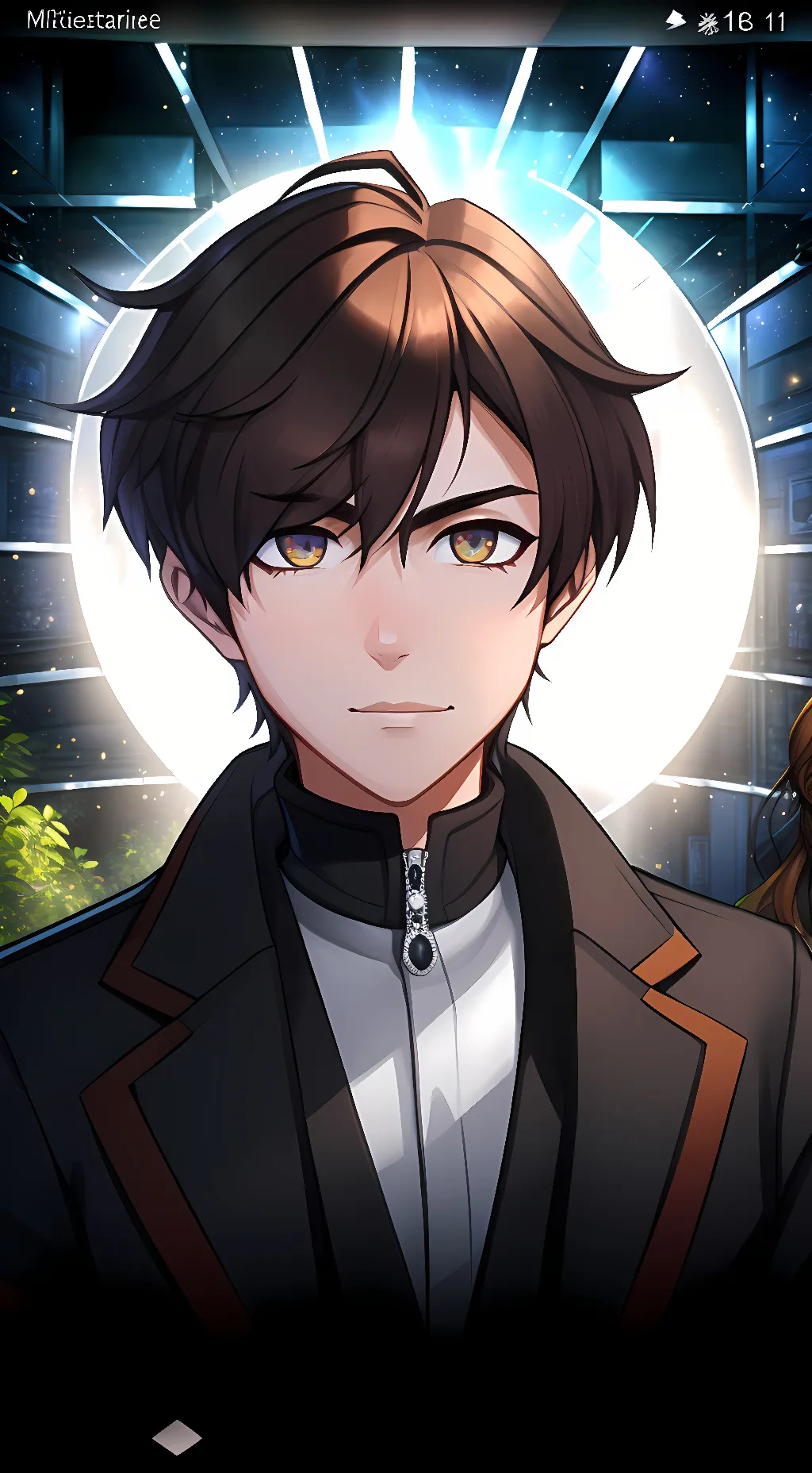 ai character: Ellen  background