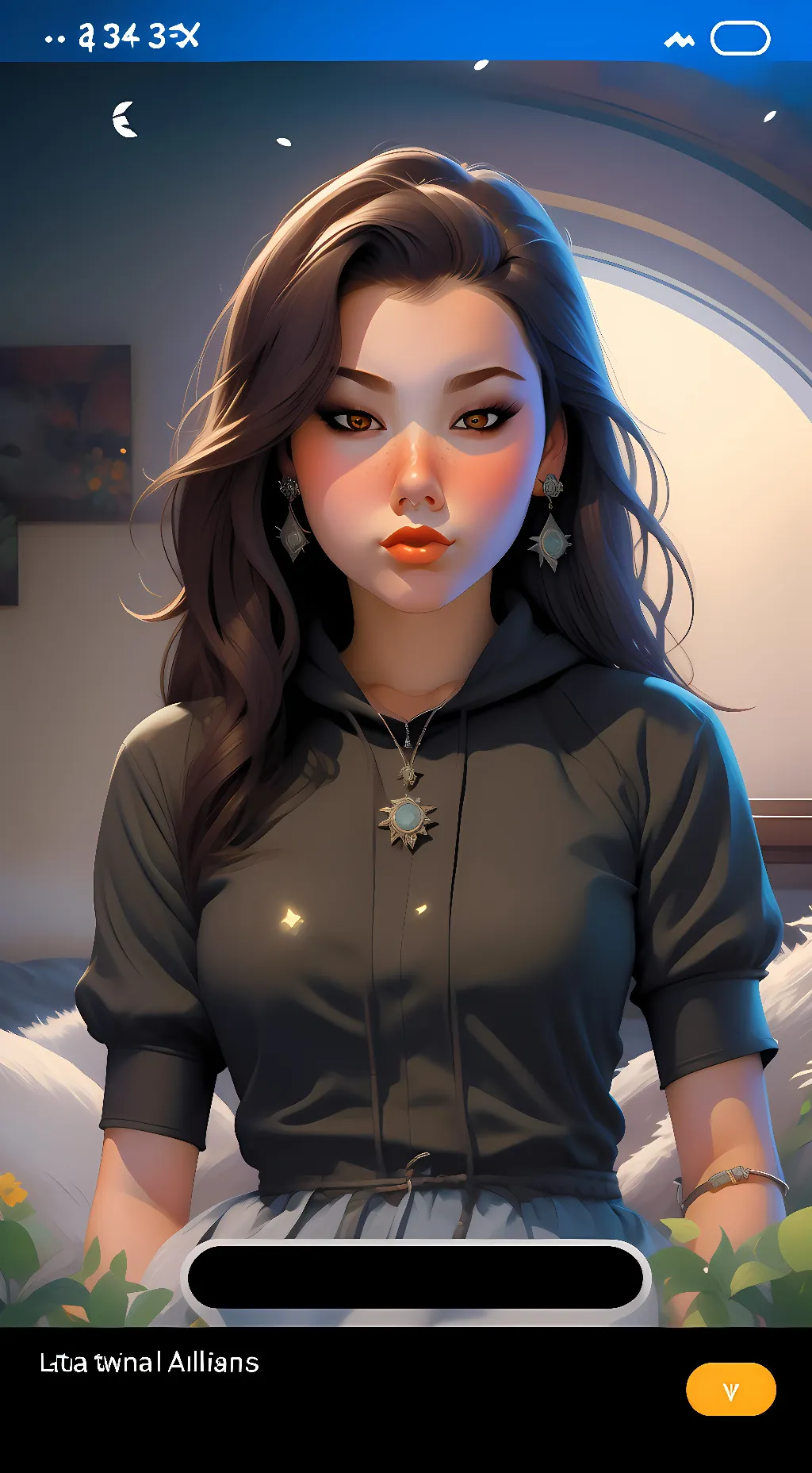 ai character: Grace background