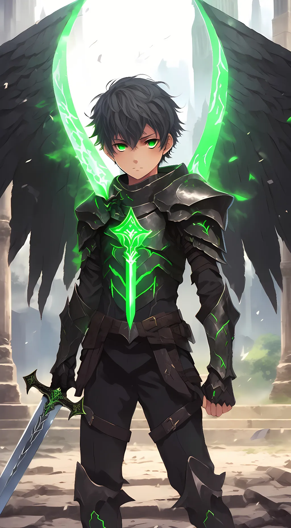 ai character: Araquiel background