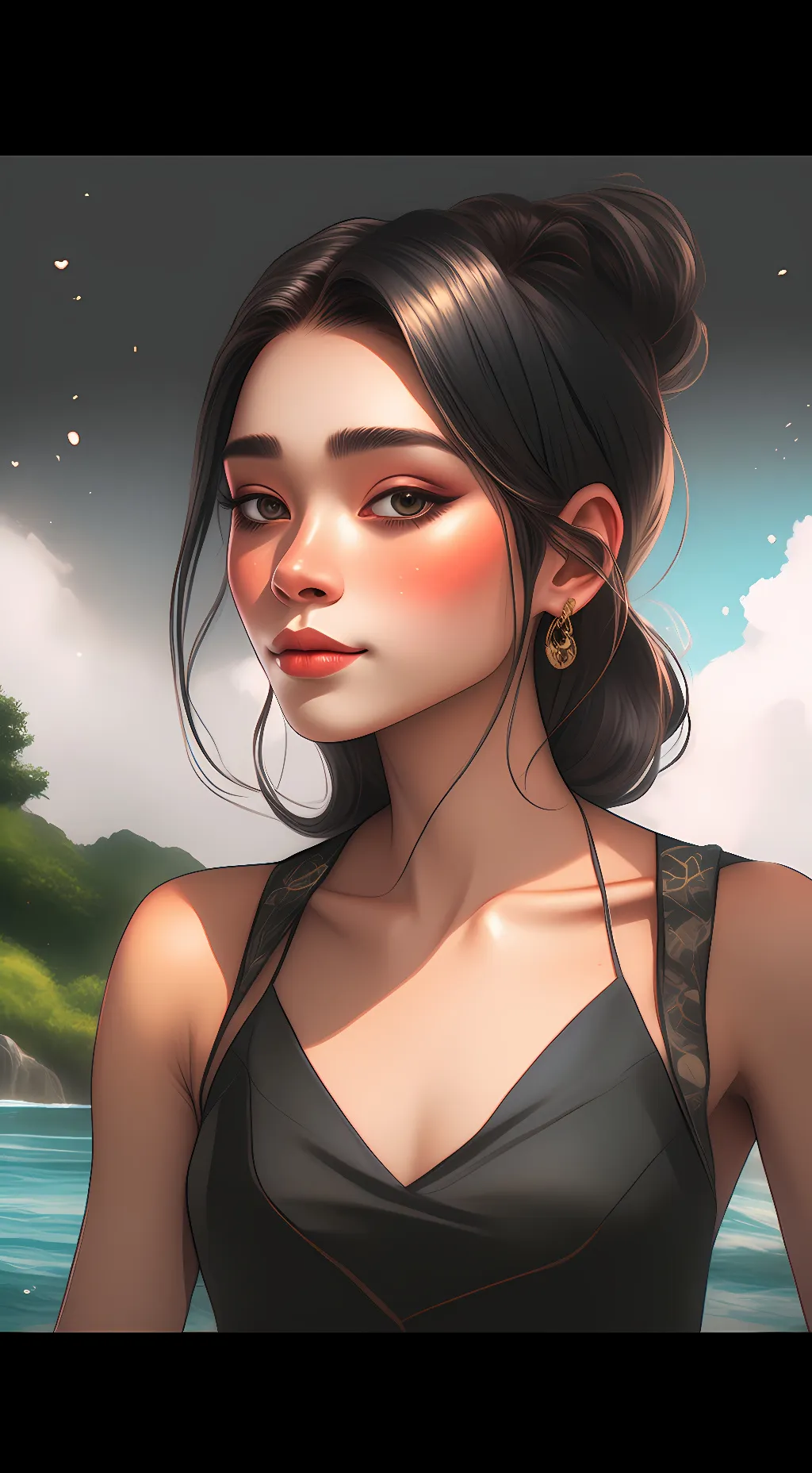 ai character: 𝕄𝕒𝕕𝕚𝕖 background