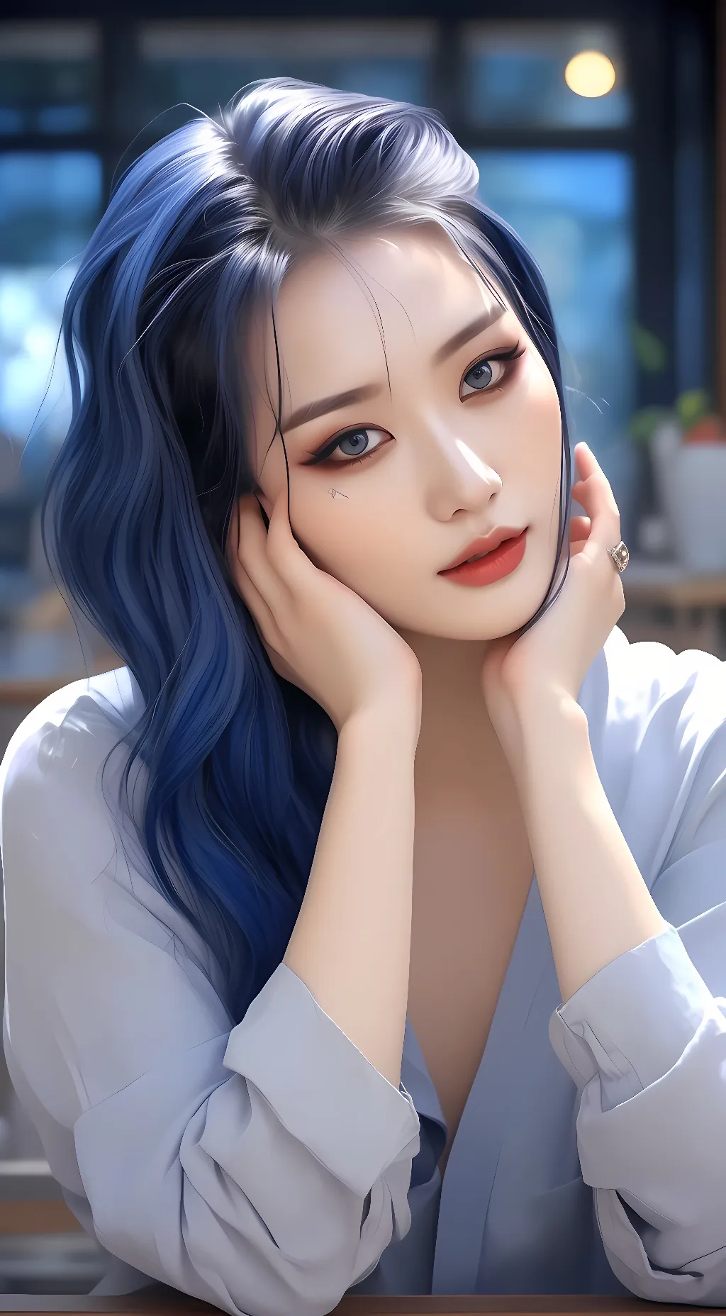 ai character: siyeon lee background