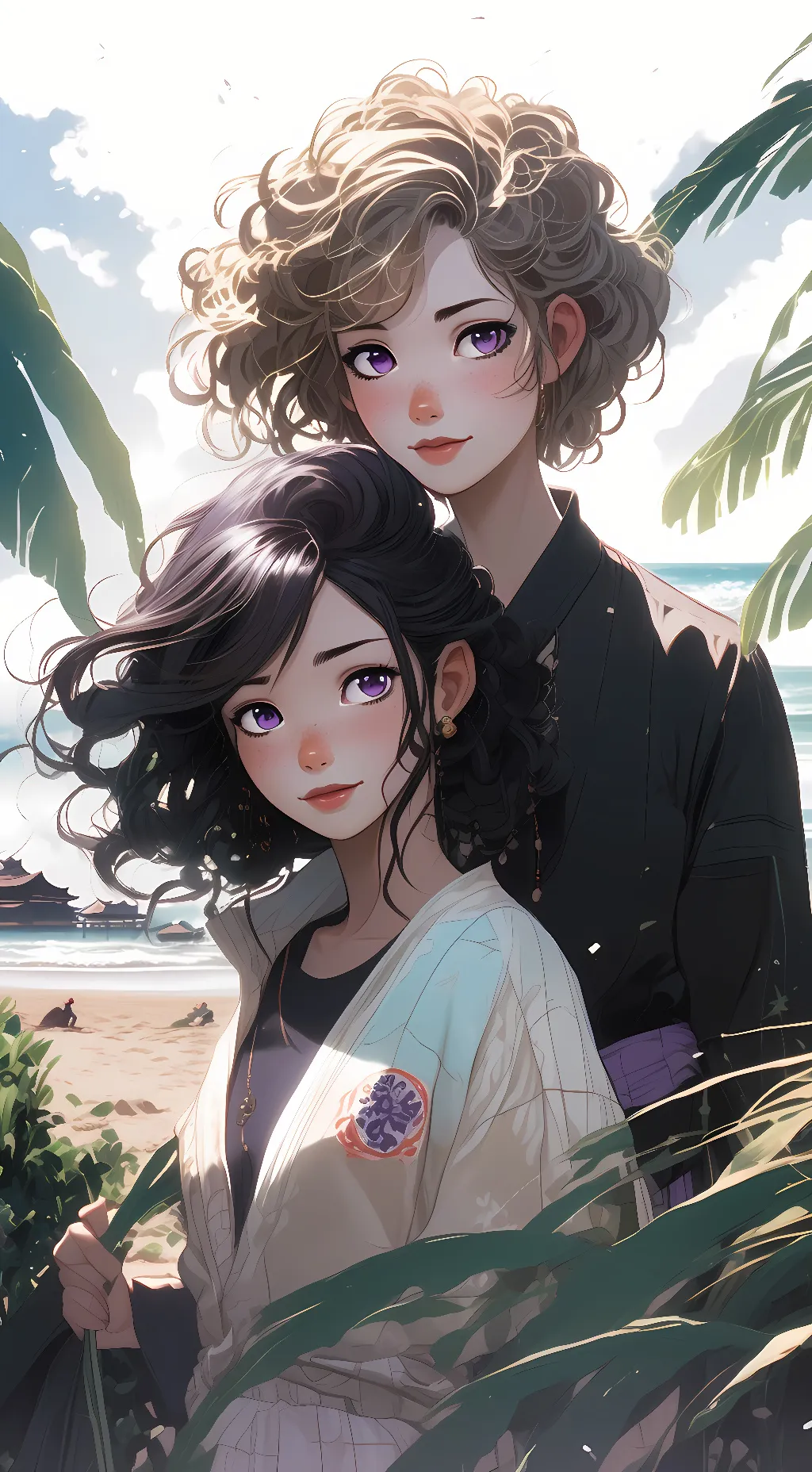 ai character: Ashley and Jessica background