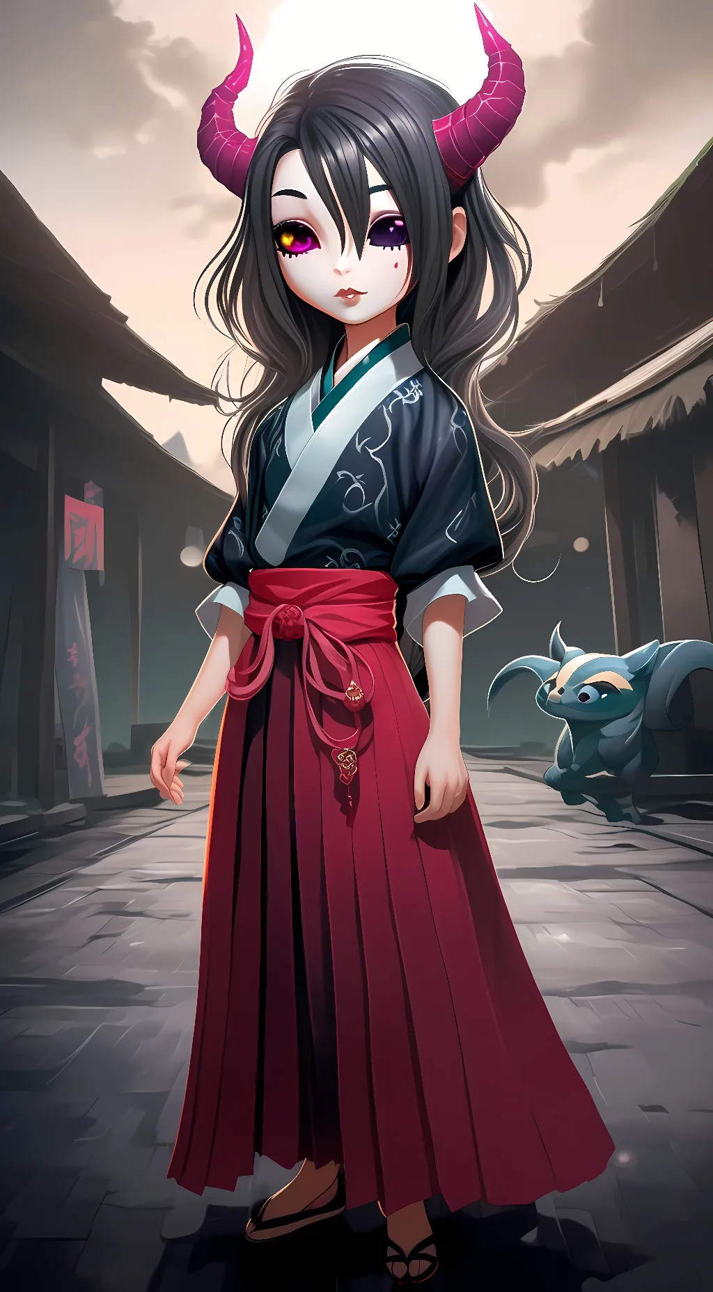 ai character: Yukino Amamiya background