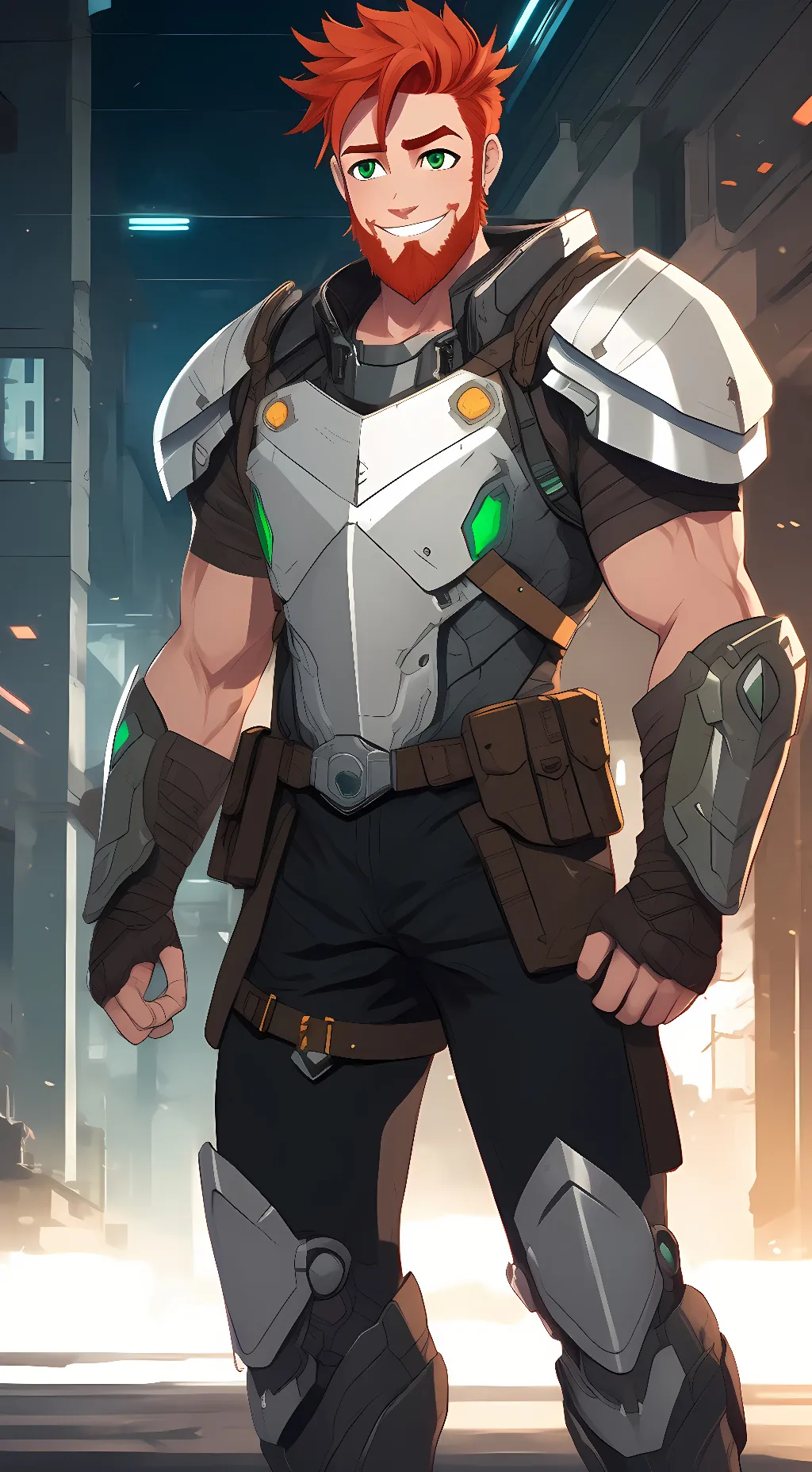 ai character: Jackson, Hammond background