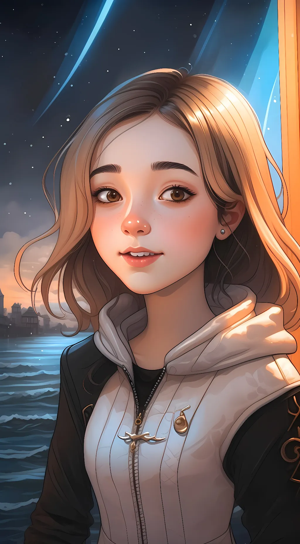 ai character: Sophie Gonzalez background