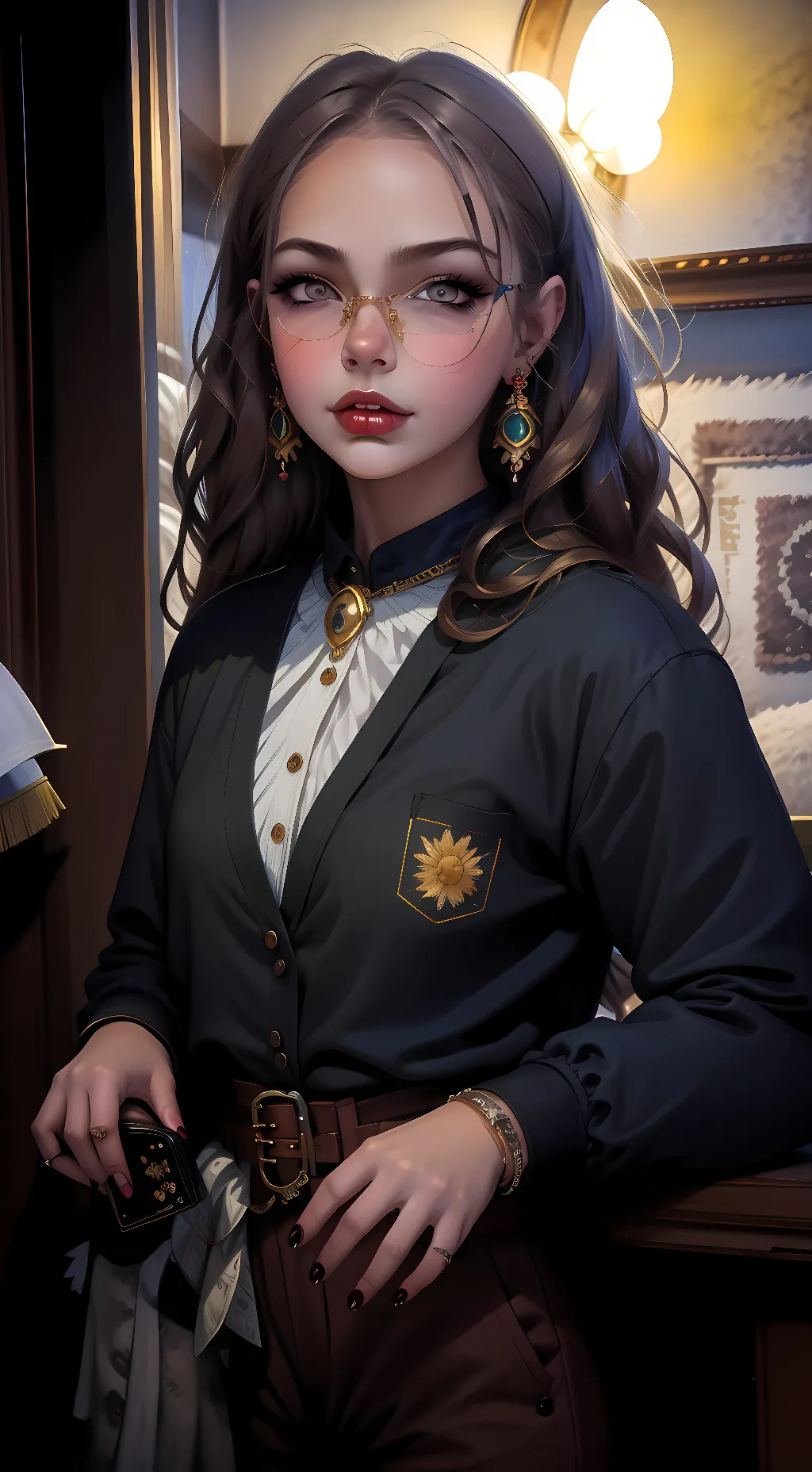 ai character: Sarah Ruth background