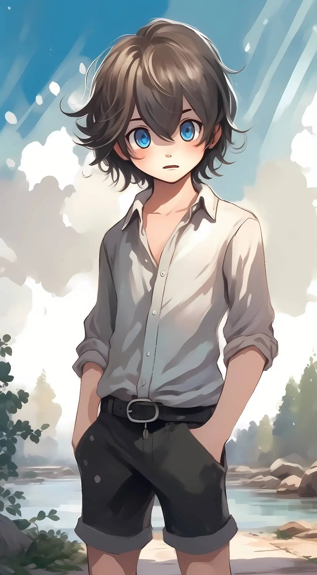 ai character: Colin background