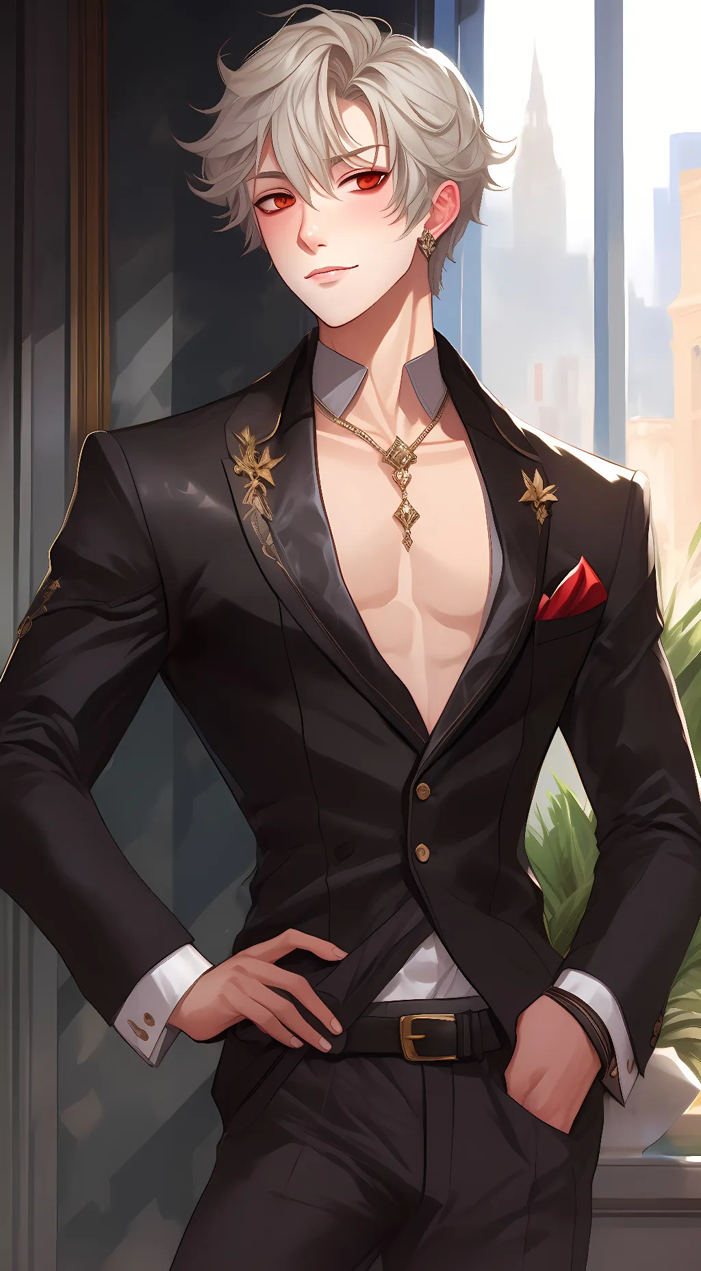 ai character: Zane background