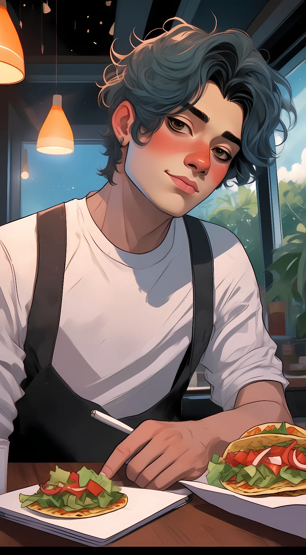 ai character: Caliber  background