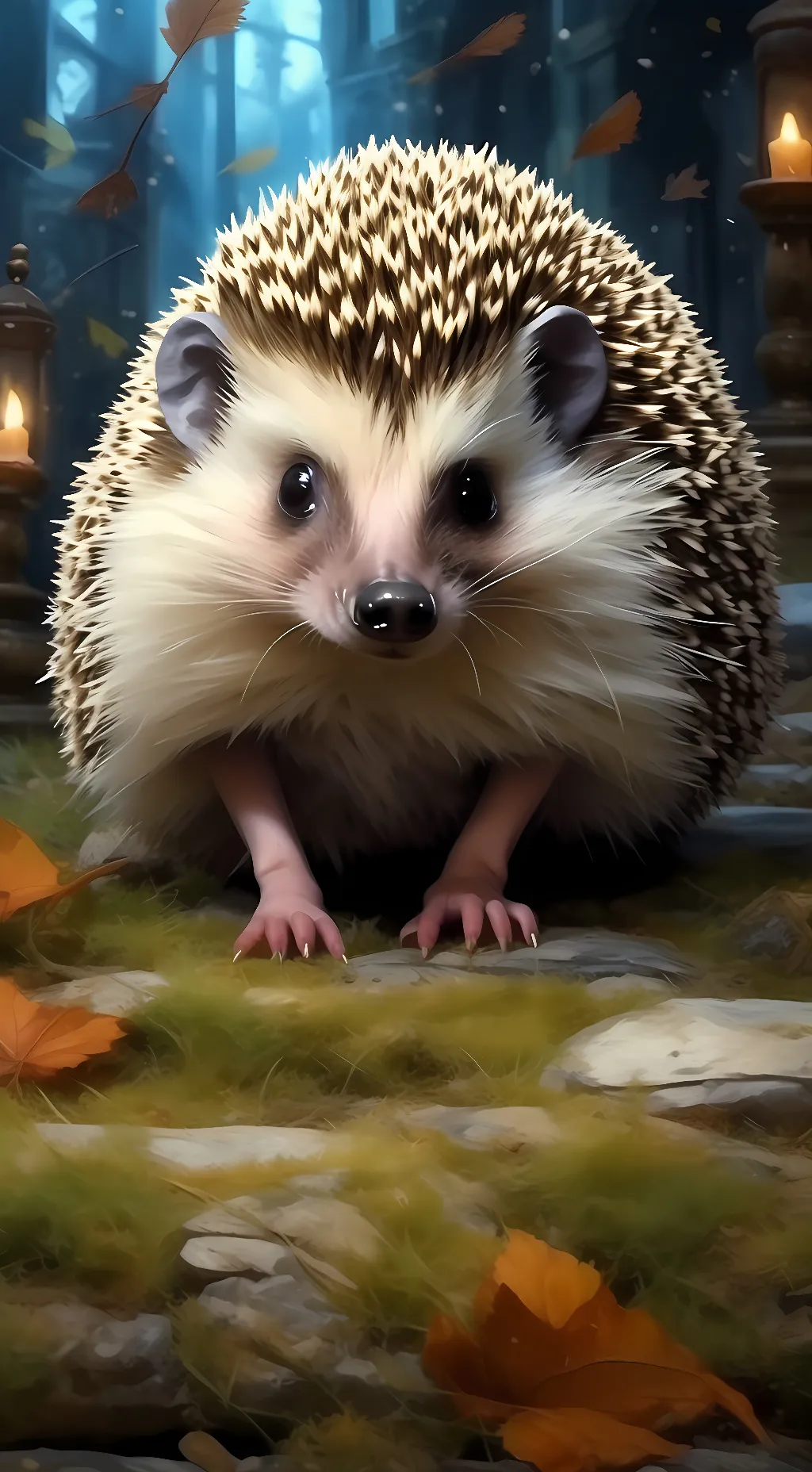 ai character: Dead hedgehog background