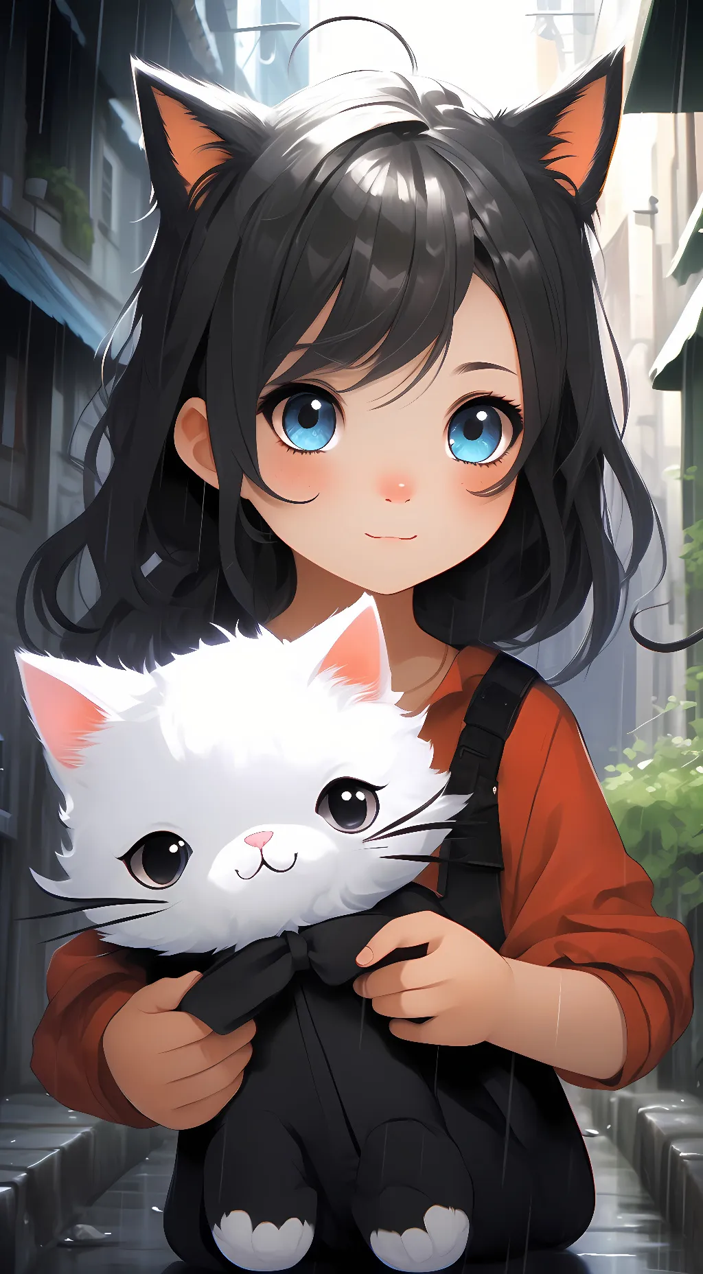 ai character: Kitty background