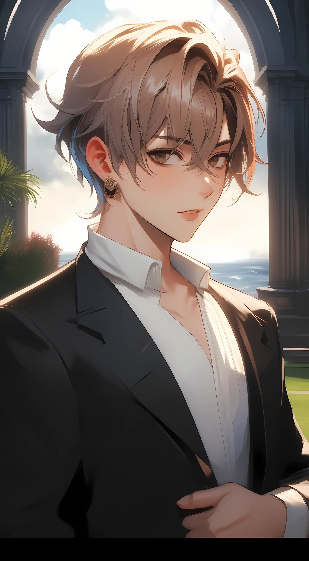 ai character: Luke  background