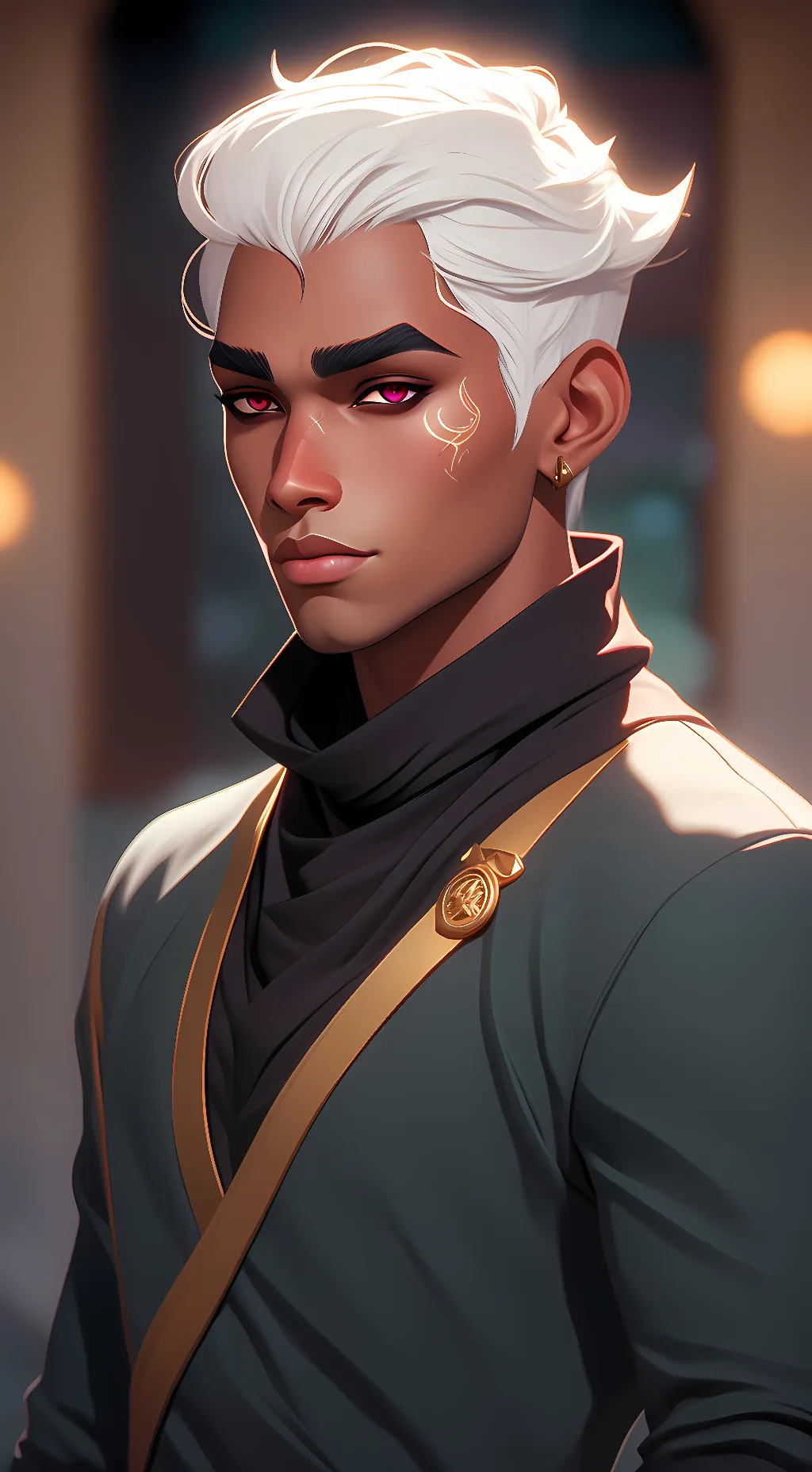 ai character: Trey background