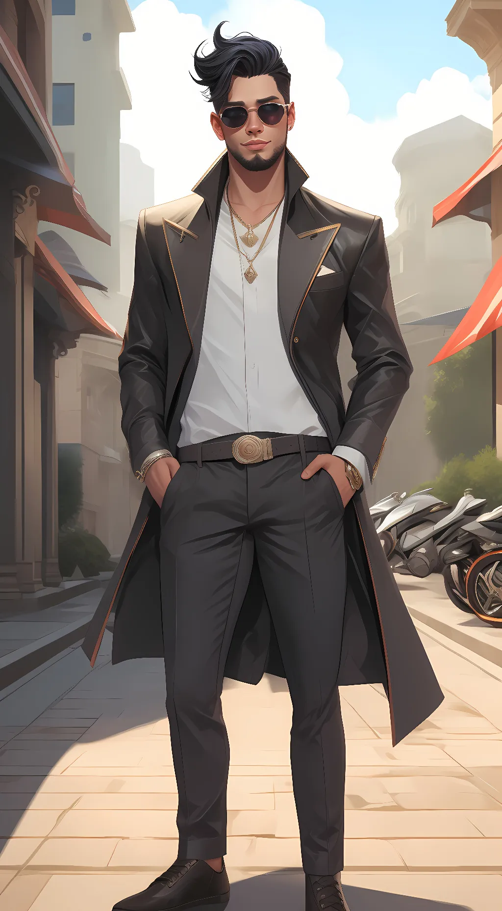 ai character: Jerry background