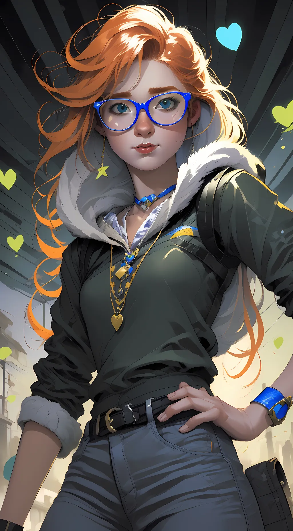 ai character: Mindy  background