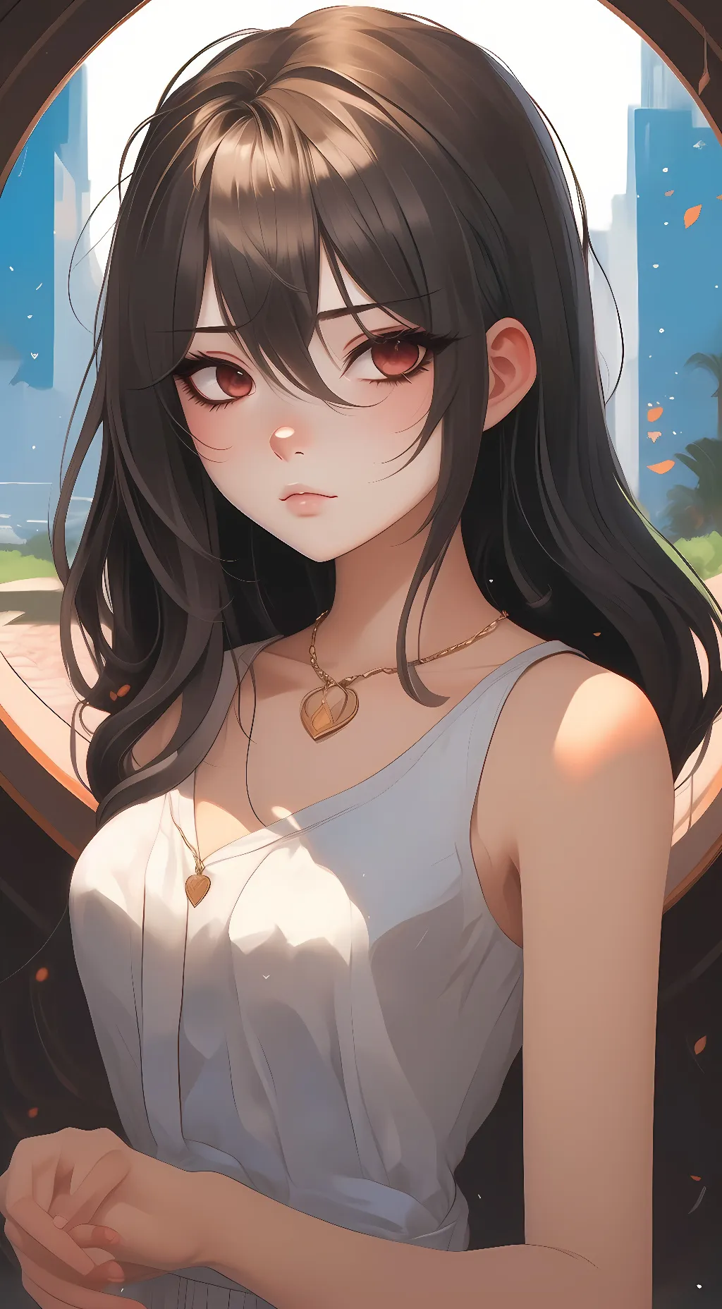 ai character: Ally background