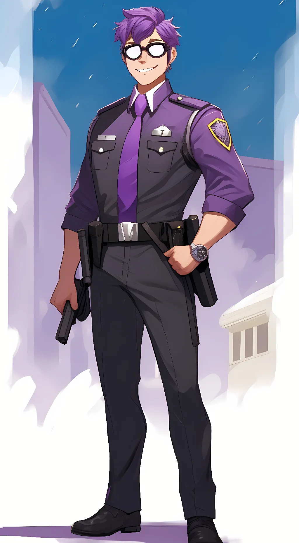 ai character: Vincent Afton background