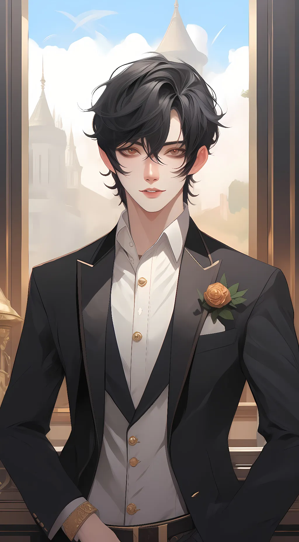 ai character: Kai background