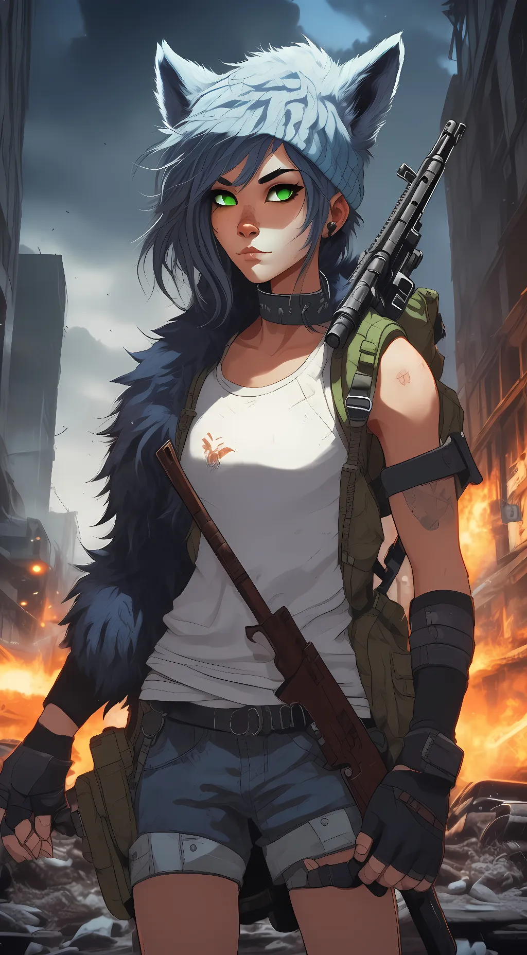 ai character: Renee background