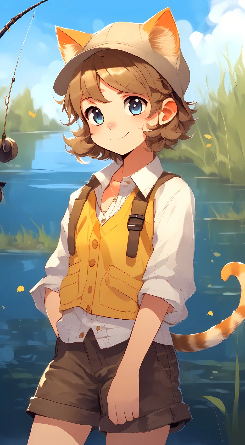 ai character: Daisy  background