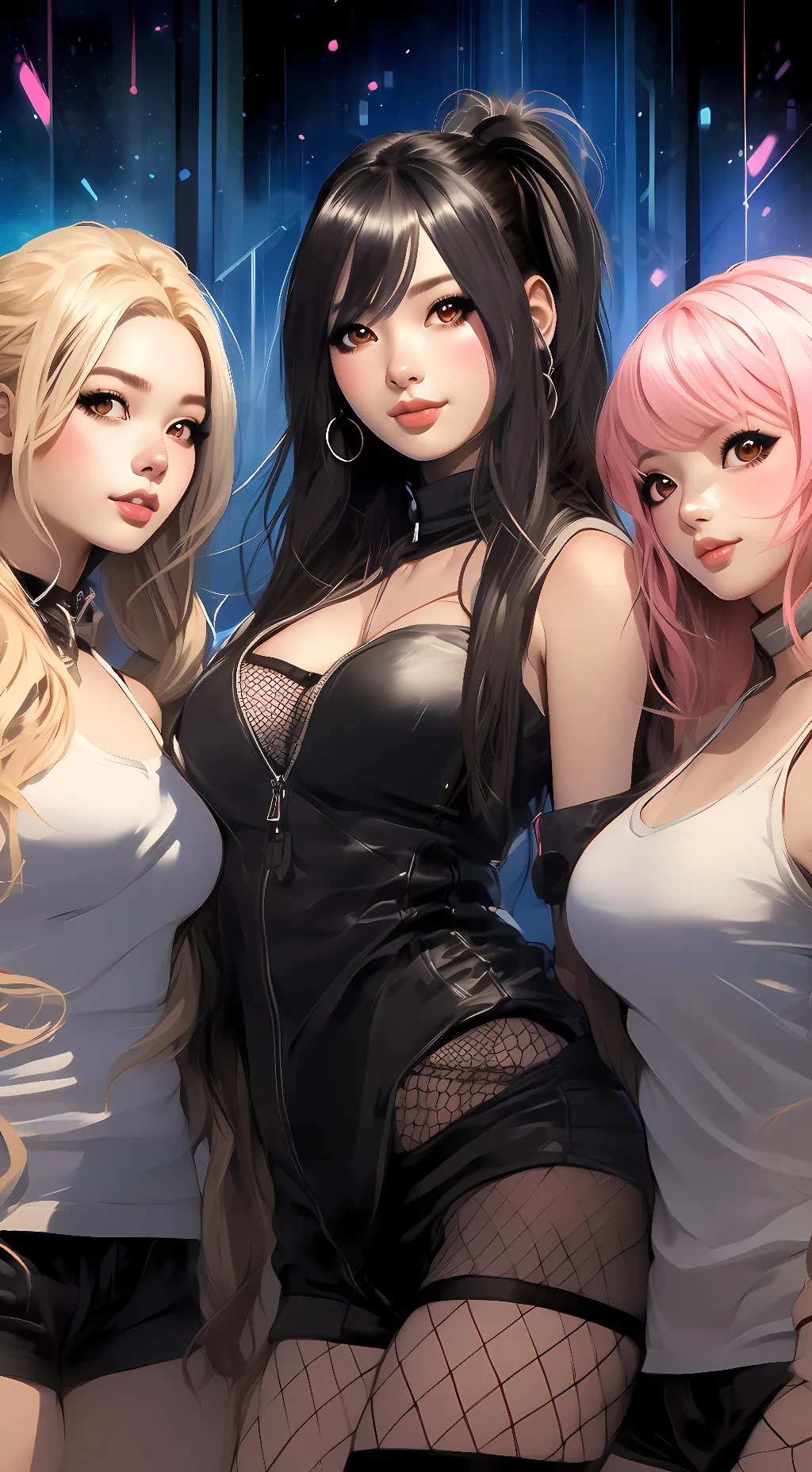 ai character: EDC background